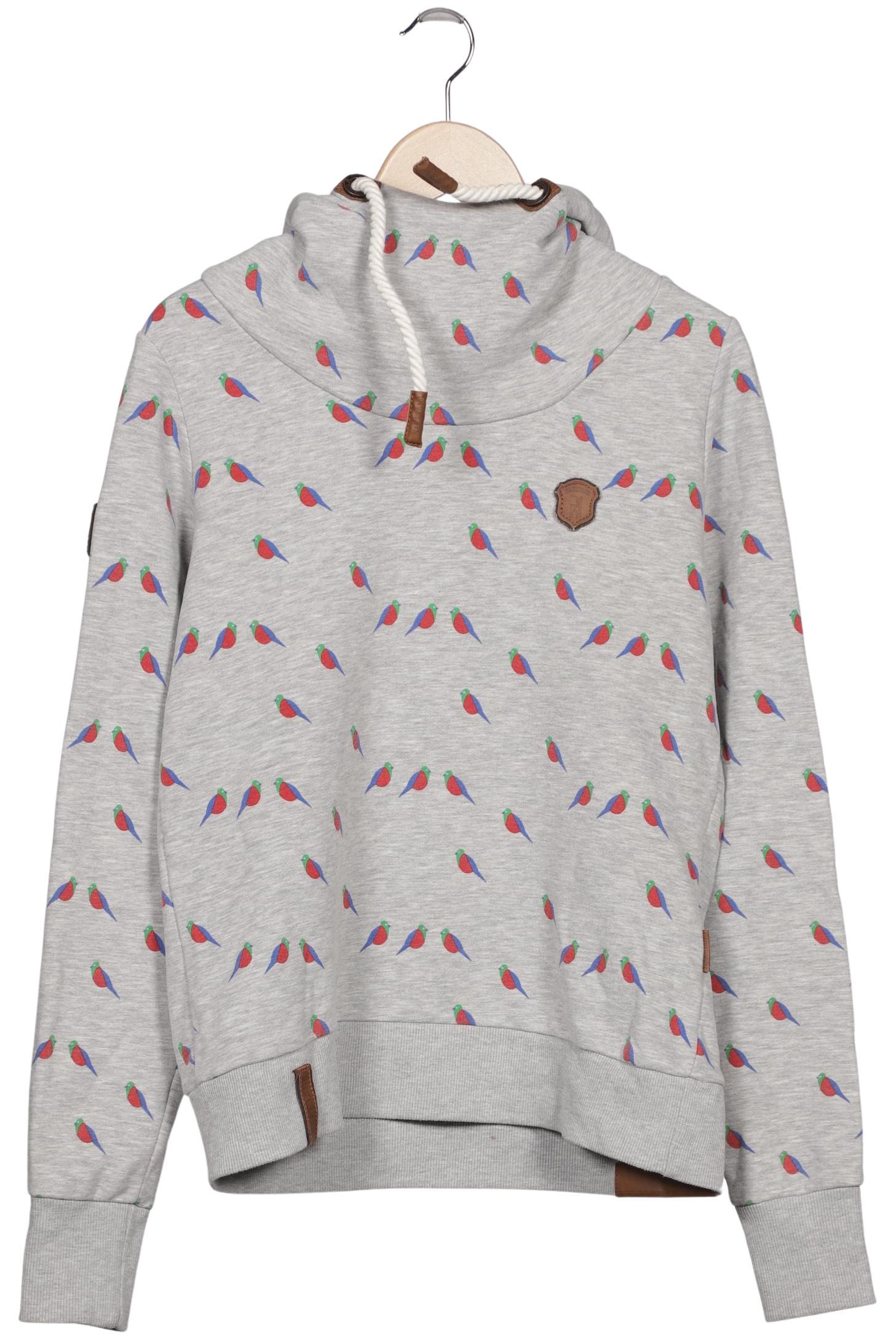 

Naketano Damen Kapuzenpullover, grau, Gr. 42