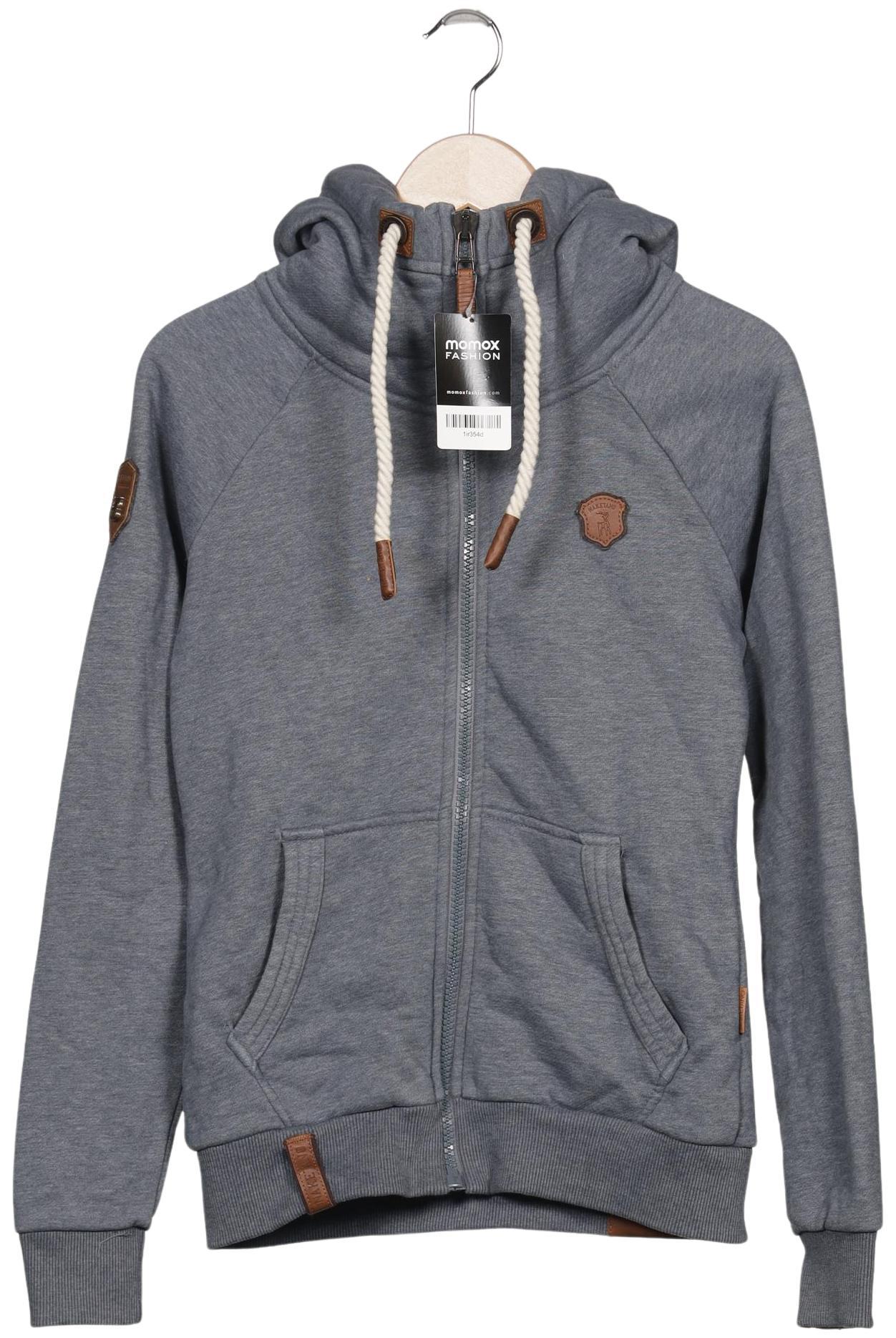 

Naketano Damen Kapuzenpullover, grau, Gr. 36