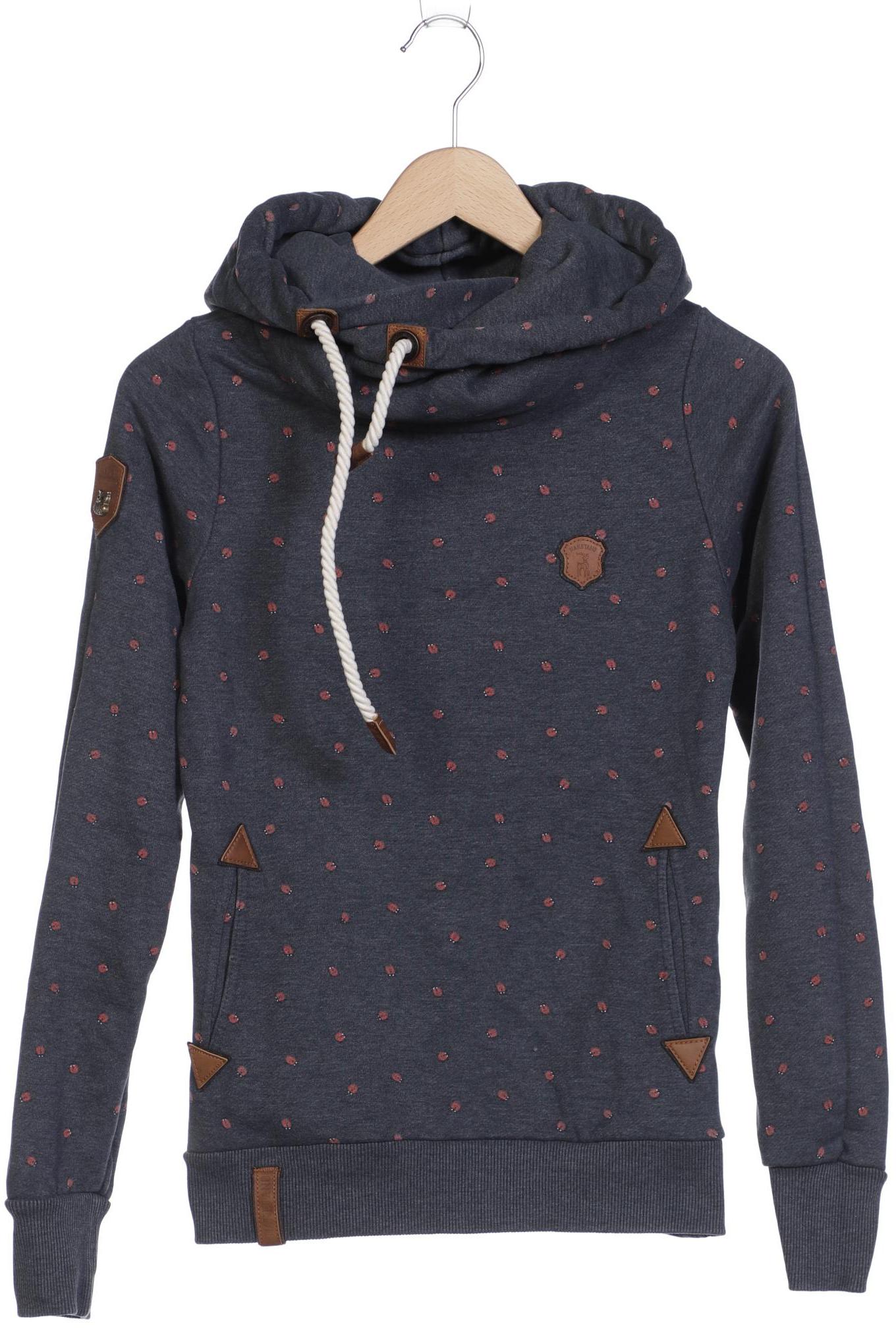 

Naketano Damen Kapuzenpullover, blau, Gr. 36