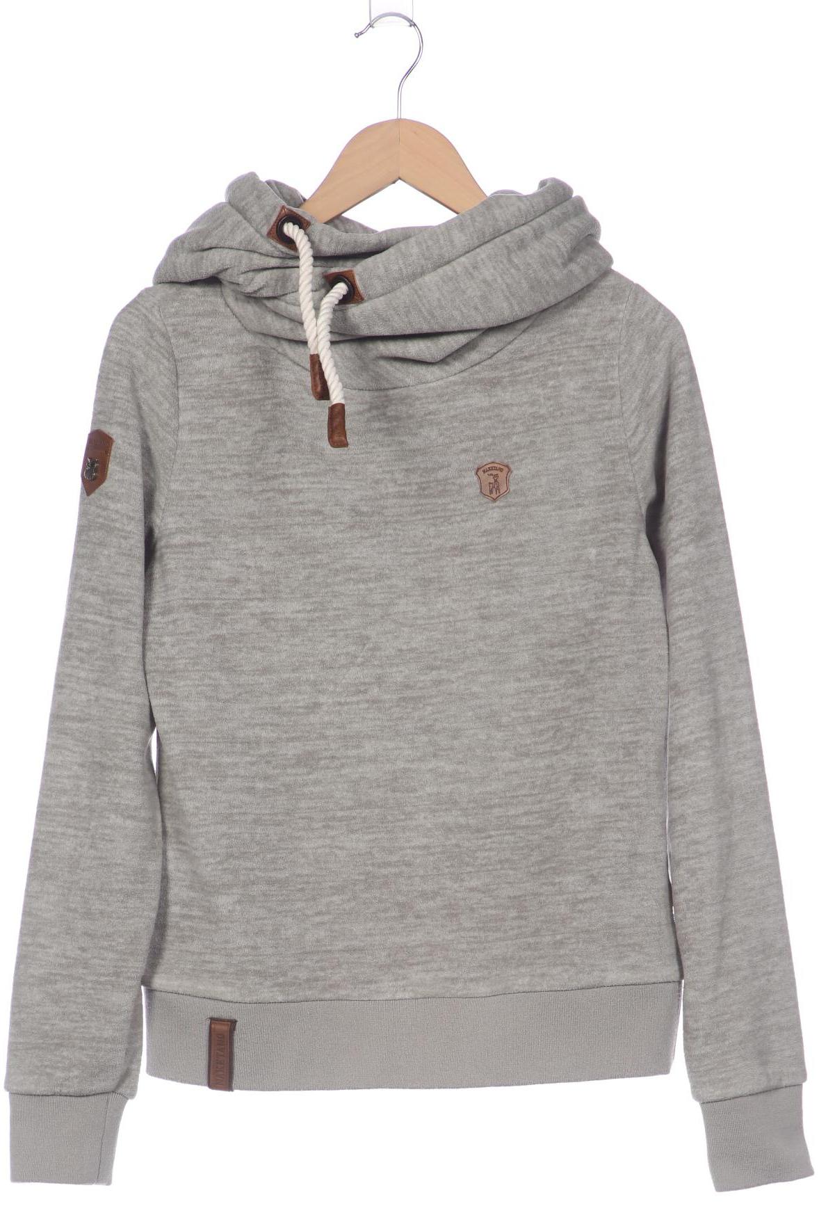 

Naketano Damen Kapuzenpullover, grau, Gr. 38