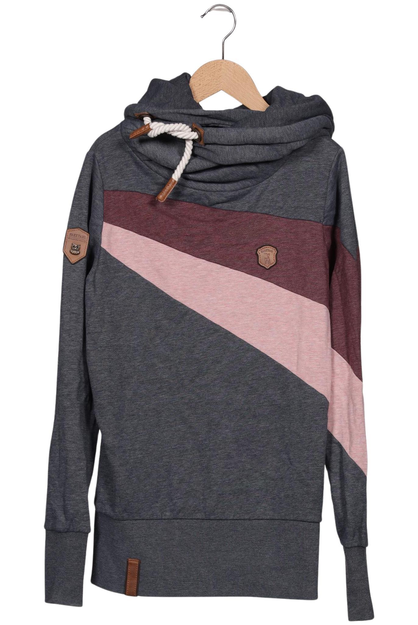 

Naketano Damen Kapuzenpullover, grau, Gr. 36