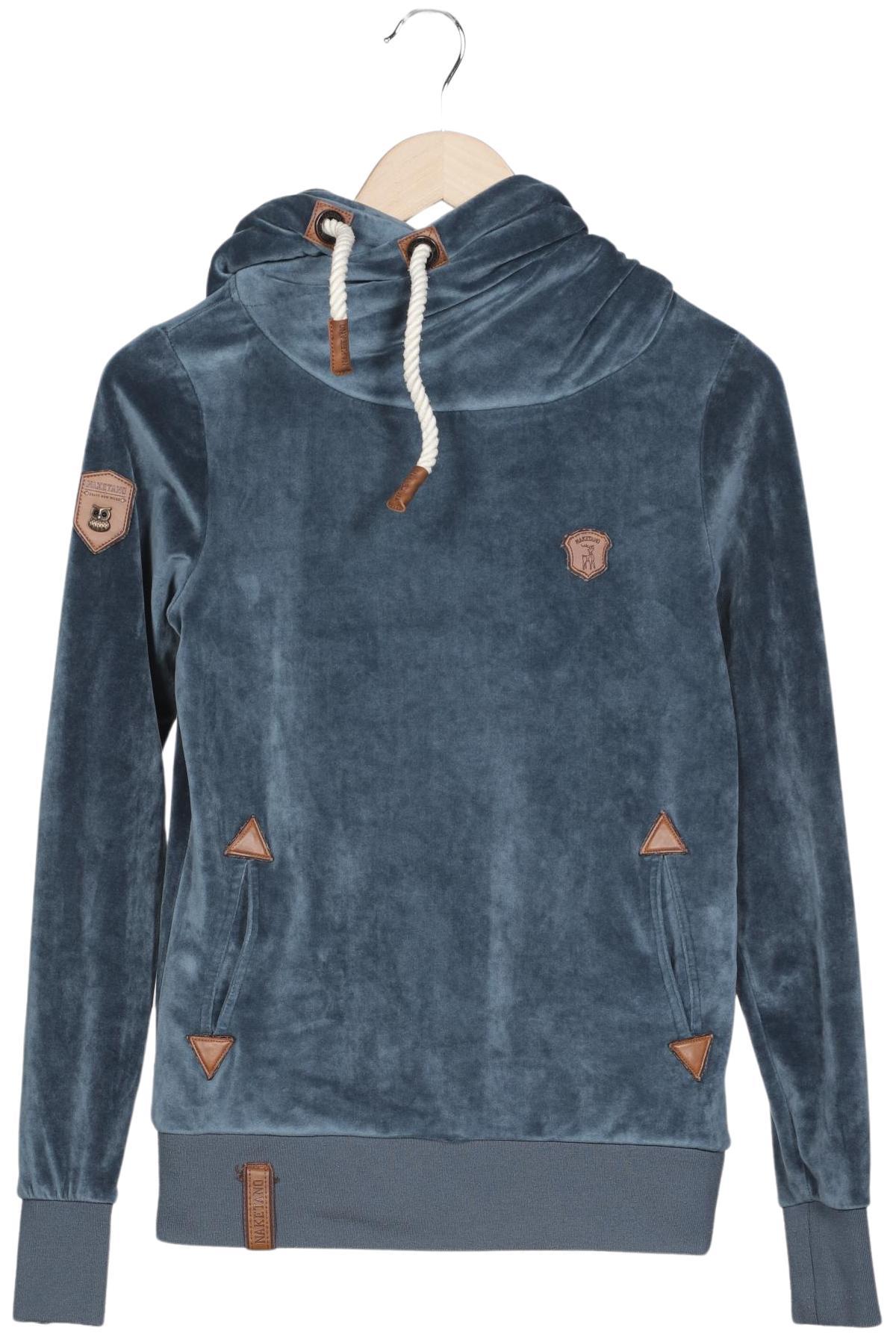 

Naketano Damen Kapuzenpullover, blau, Gr. 34
