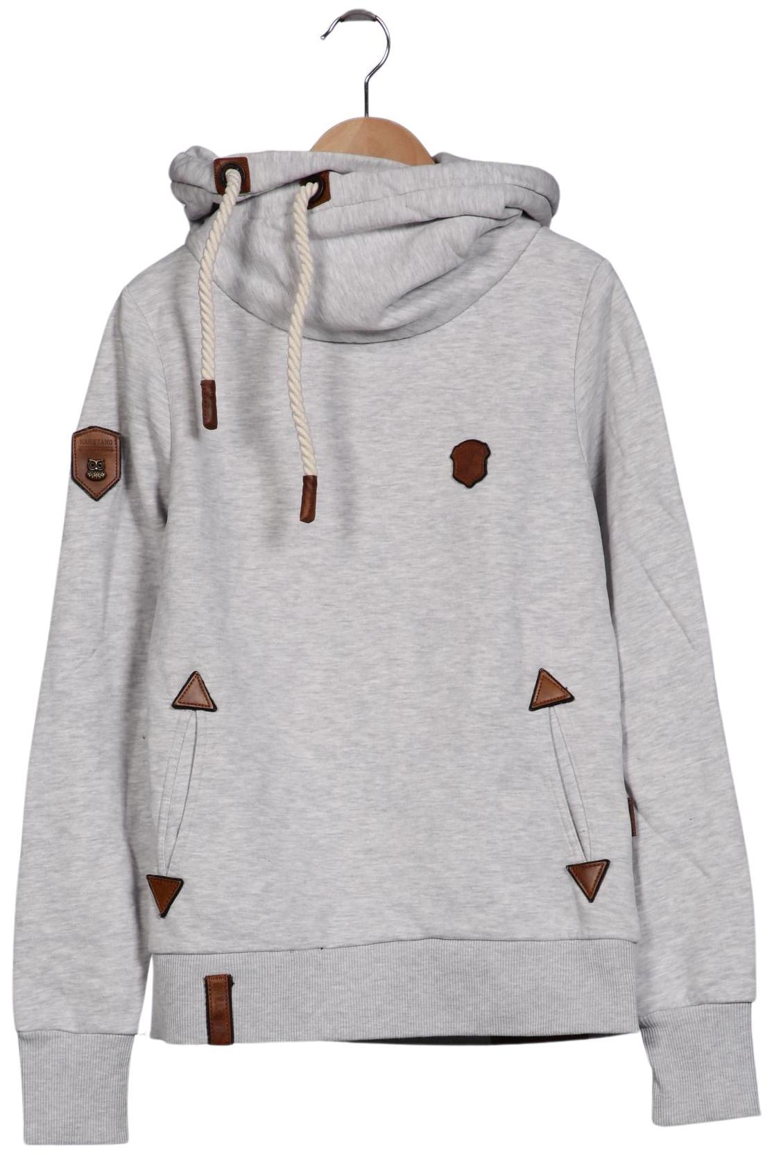 

Naketano Damen Kapuzenpullover, grau, Gr. 36