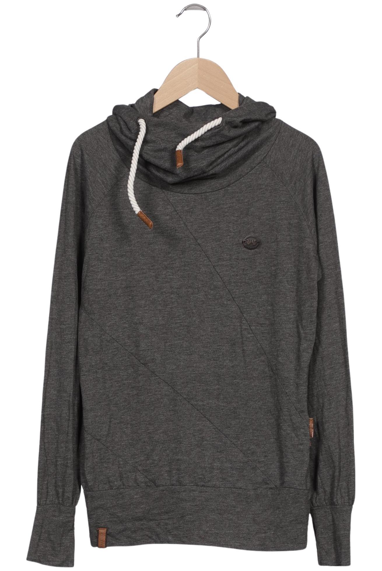 

Naketano Damen Kapuzenpullover, grau, Gr. 38