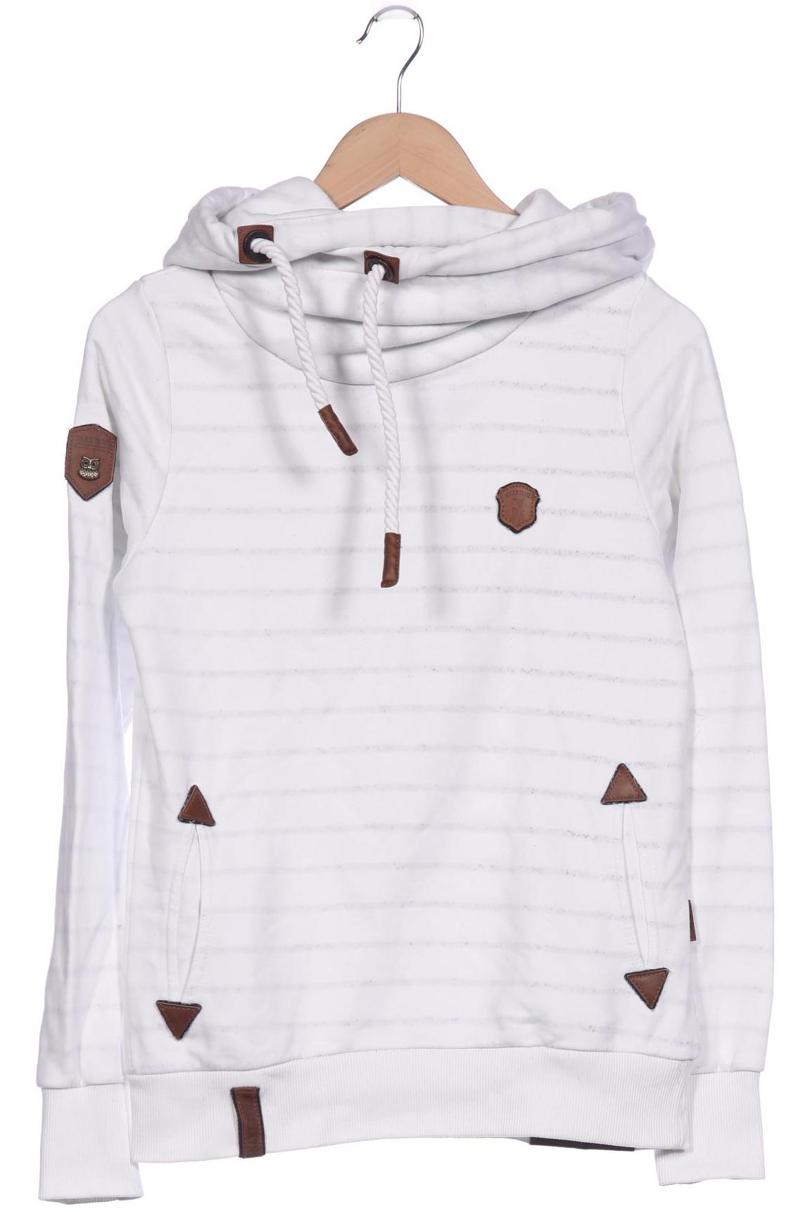 

Naketano Damen Kapuzenpullover, weiß, Gr. 38