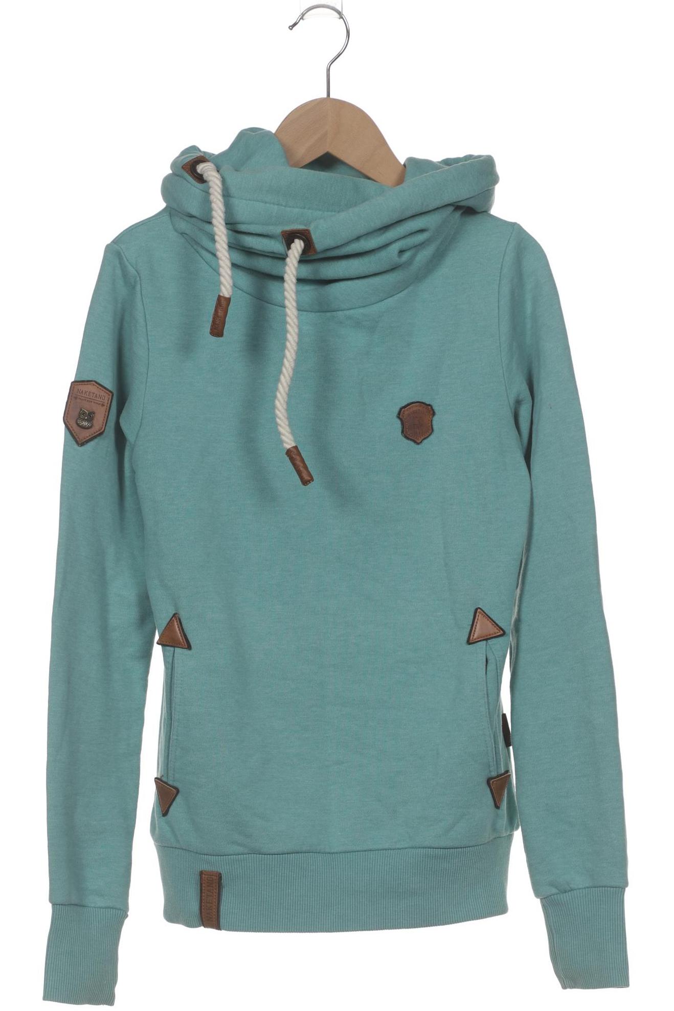 

Naketano Damen Kapuzenpullover, türkis, Gr. 34