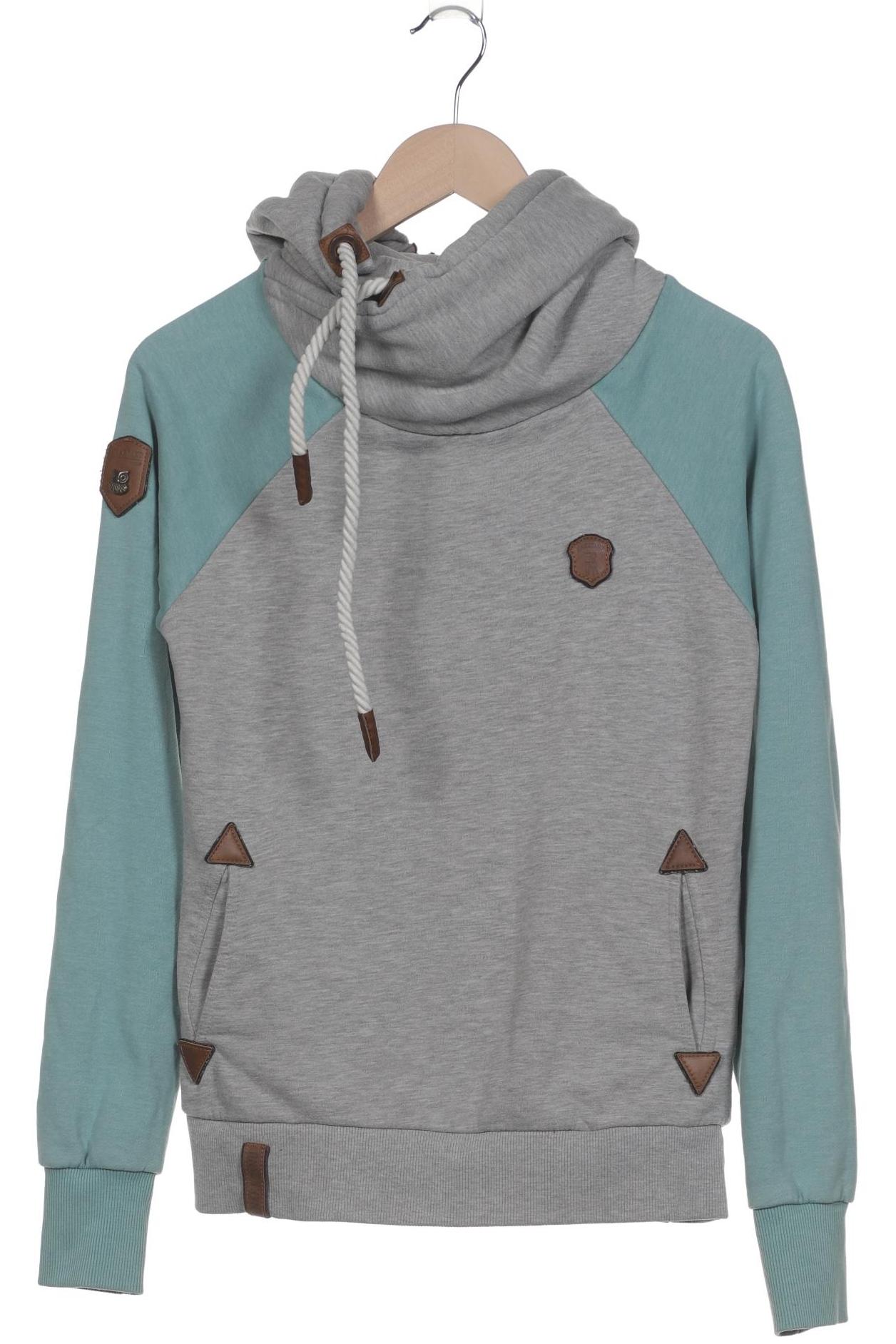 

Naketano Damen Kapuzenpullover, grau, Gr. 38