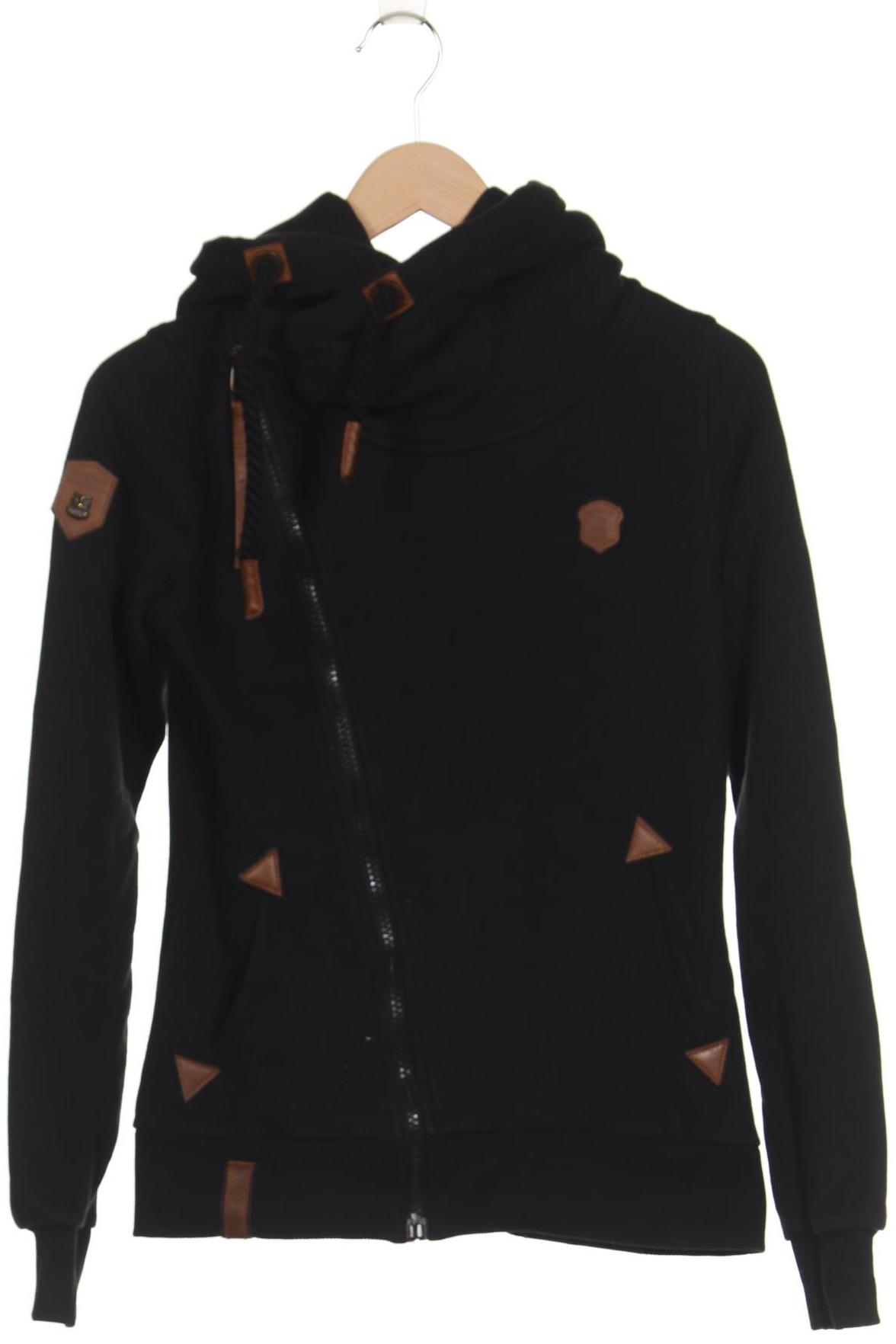 

Naketano Damen Kapuzenpullover, schwarz, Gr. 36