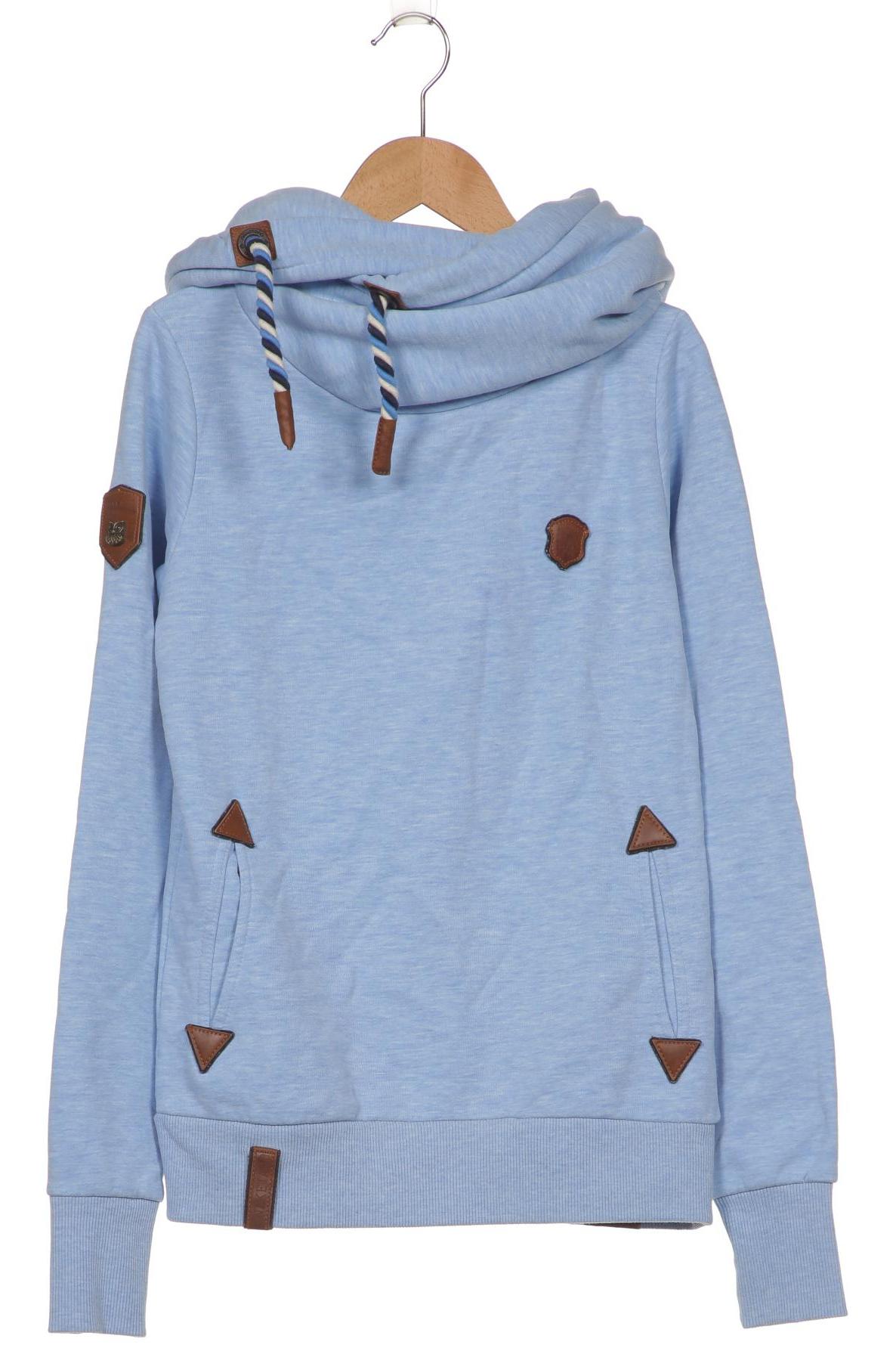 

Naketano Damen Kapuzenpullover, hellblau, Gr. 36