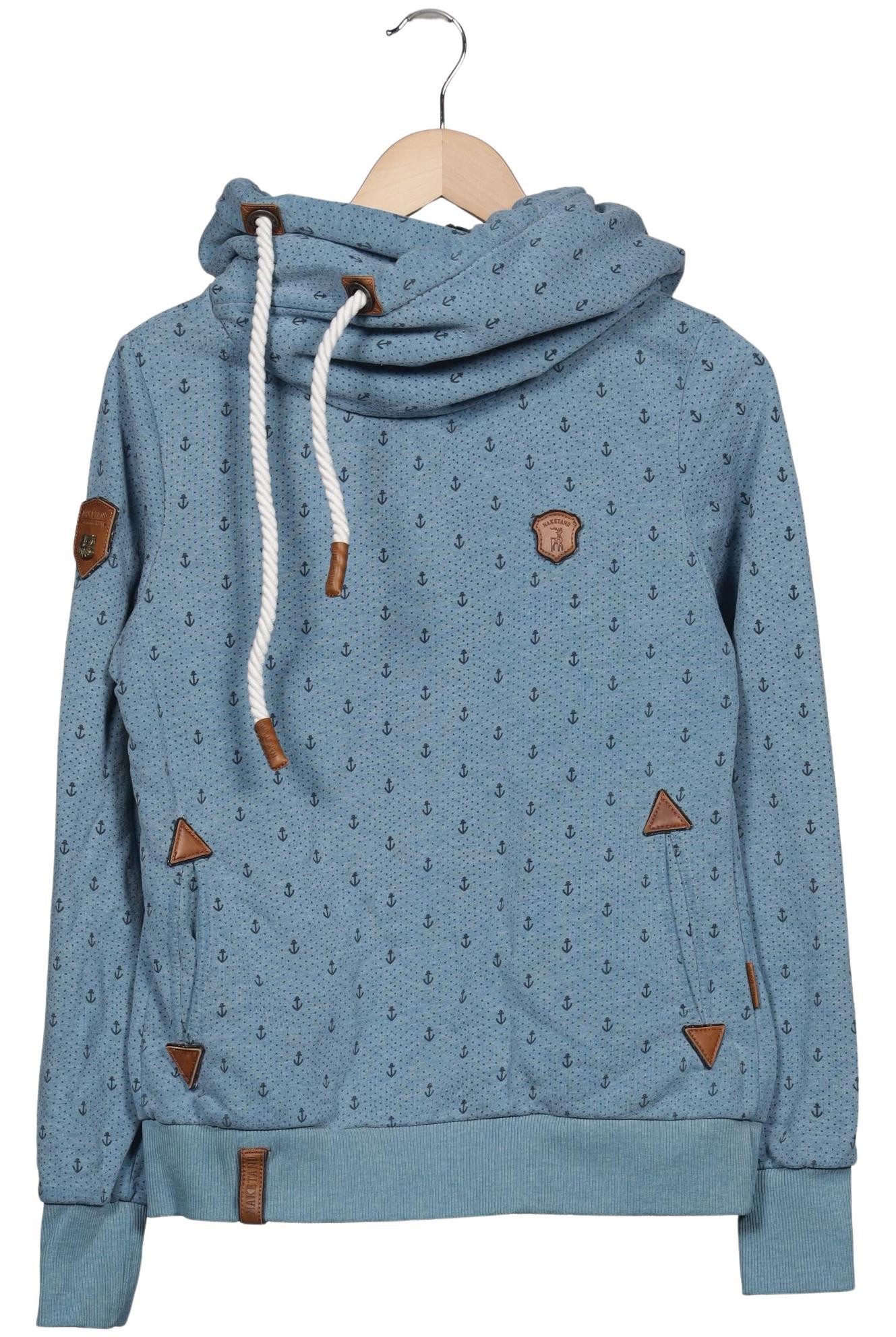 

Naketano Damen Kapuzenpullover, blau, Gr. 38
