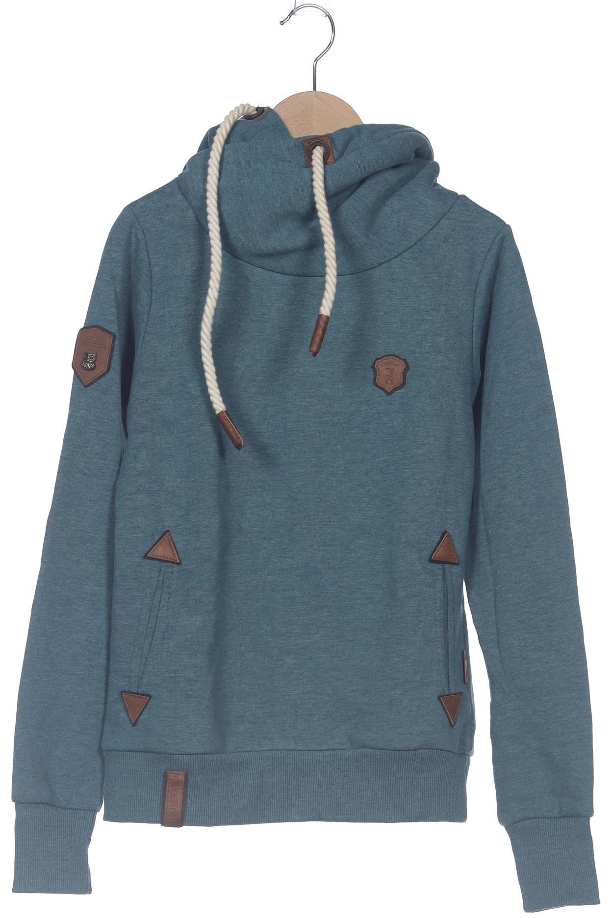 

Naketano Damen Kapuzenpullover, türkis, Gr. 36