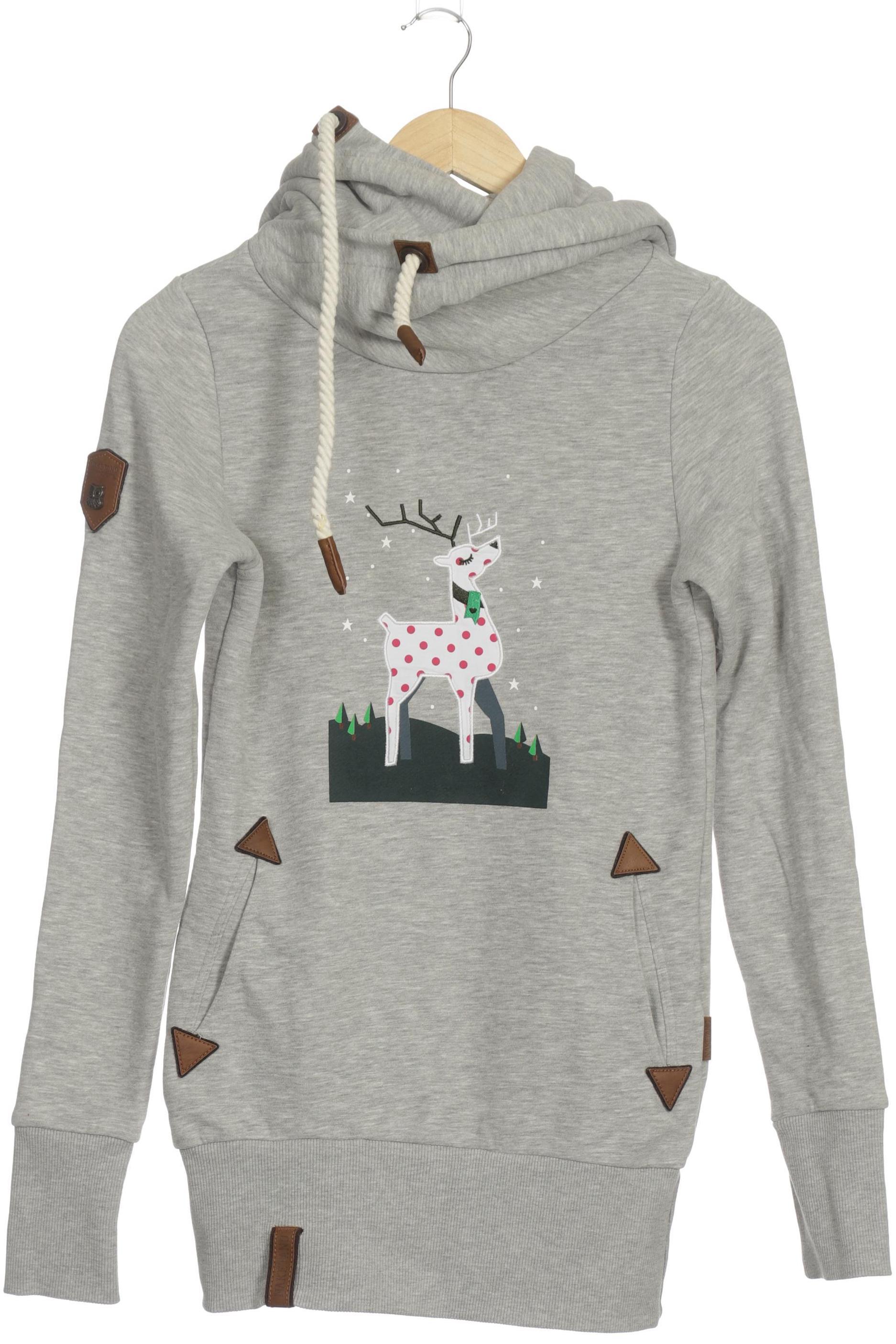 

Naketano Damen Kapuzenpullover, grau, Gr.