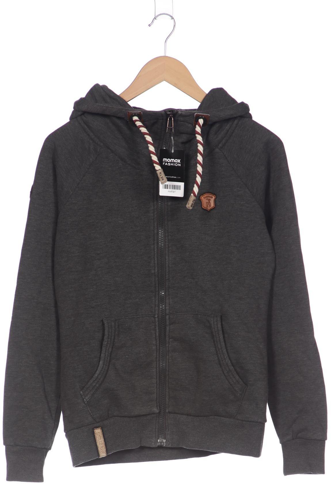 

Naketano Damen Kapuzenpullover, grau, Gr. 38