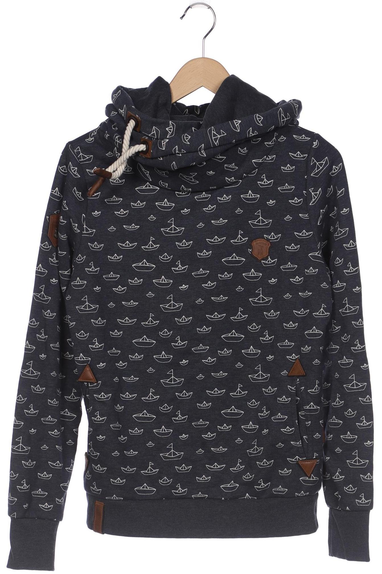 

Naketano Damen Kapuzenpullover, grau, Gr. 42