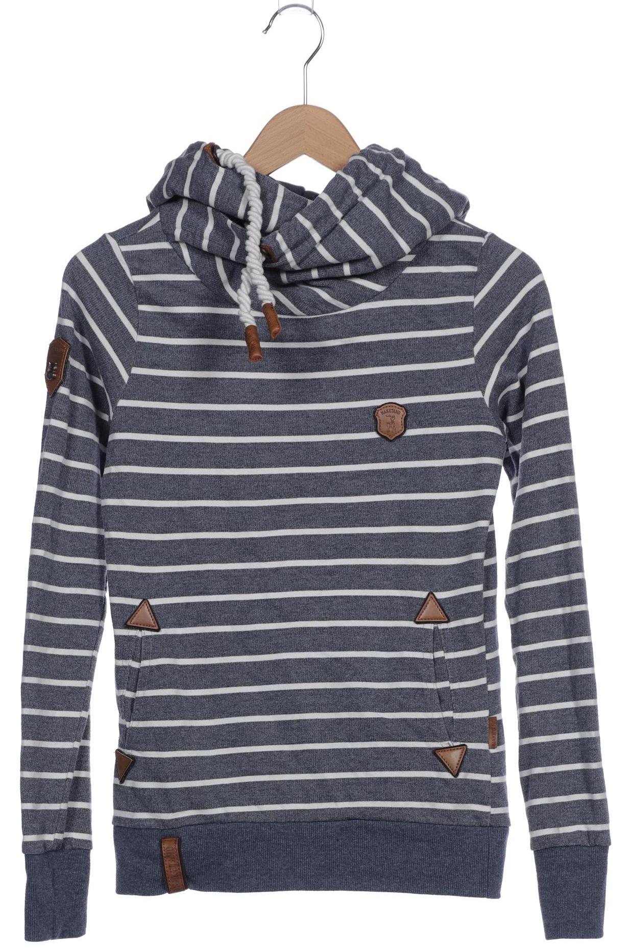

Naketano Damen Kapuzenpullover, blau, Gr. 34