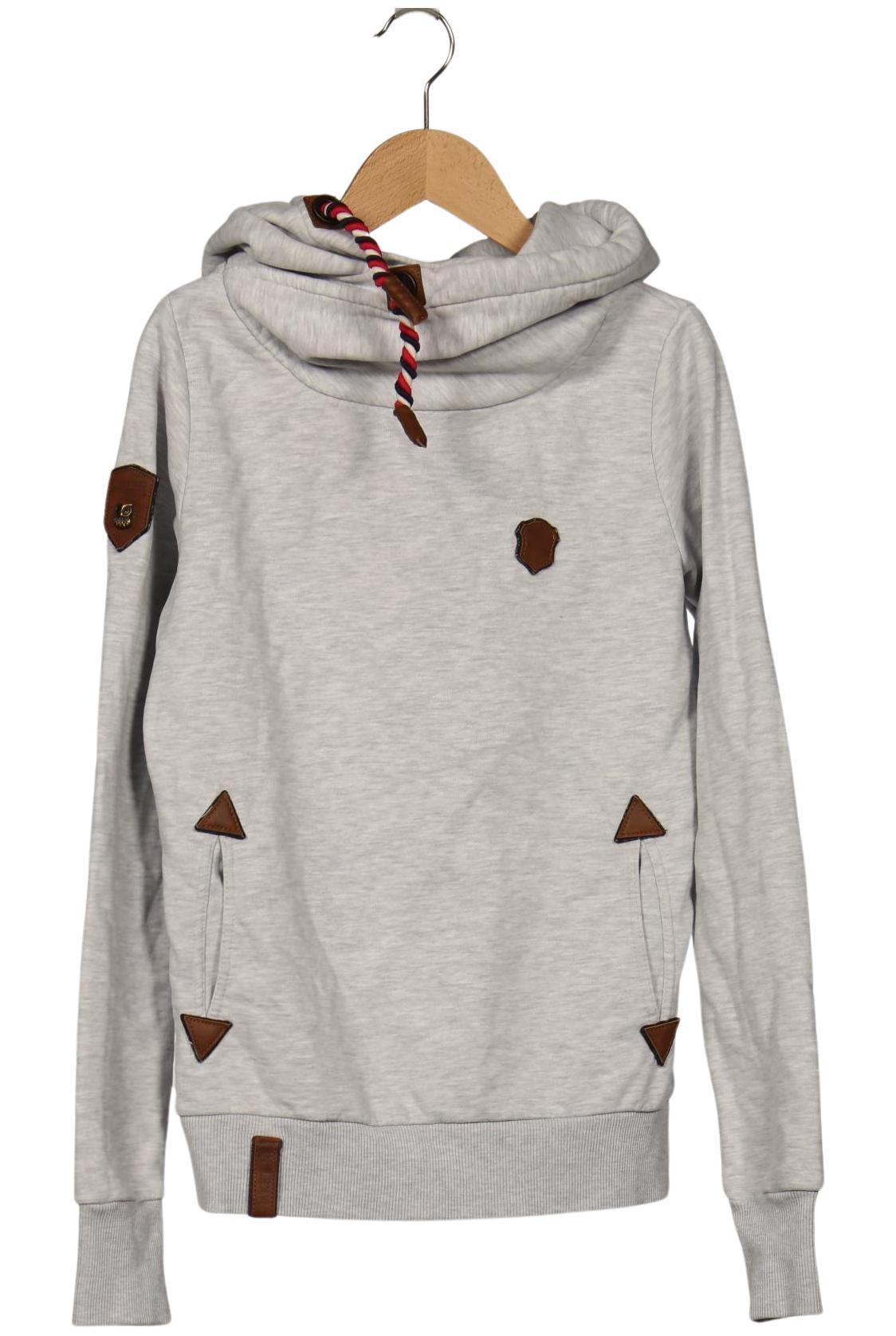 

Naketano Damen Kapuzenpullover, grau, Gr. 36