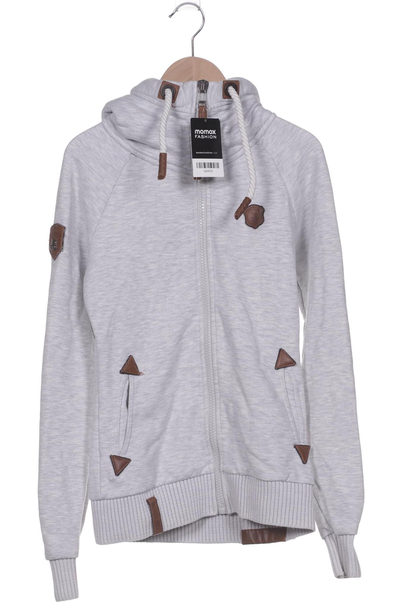 

Naketano Damen Kapuzenpullover, grau, Gr. 36