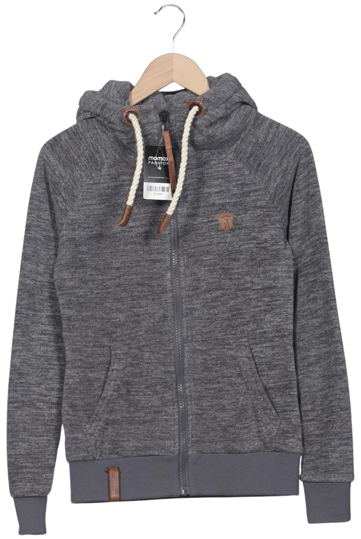 

Naketano Damen Kapuzenpullover, grau, Gr. 36
