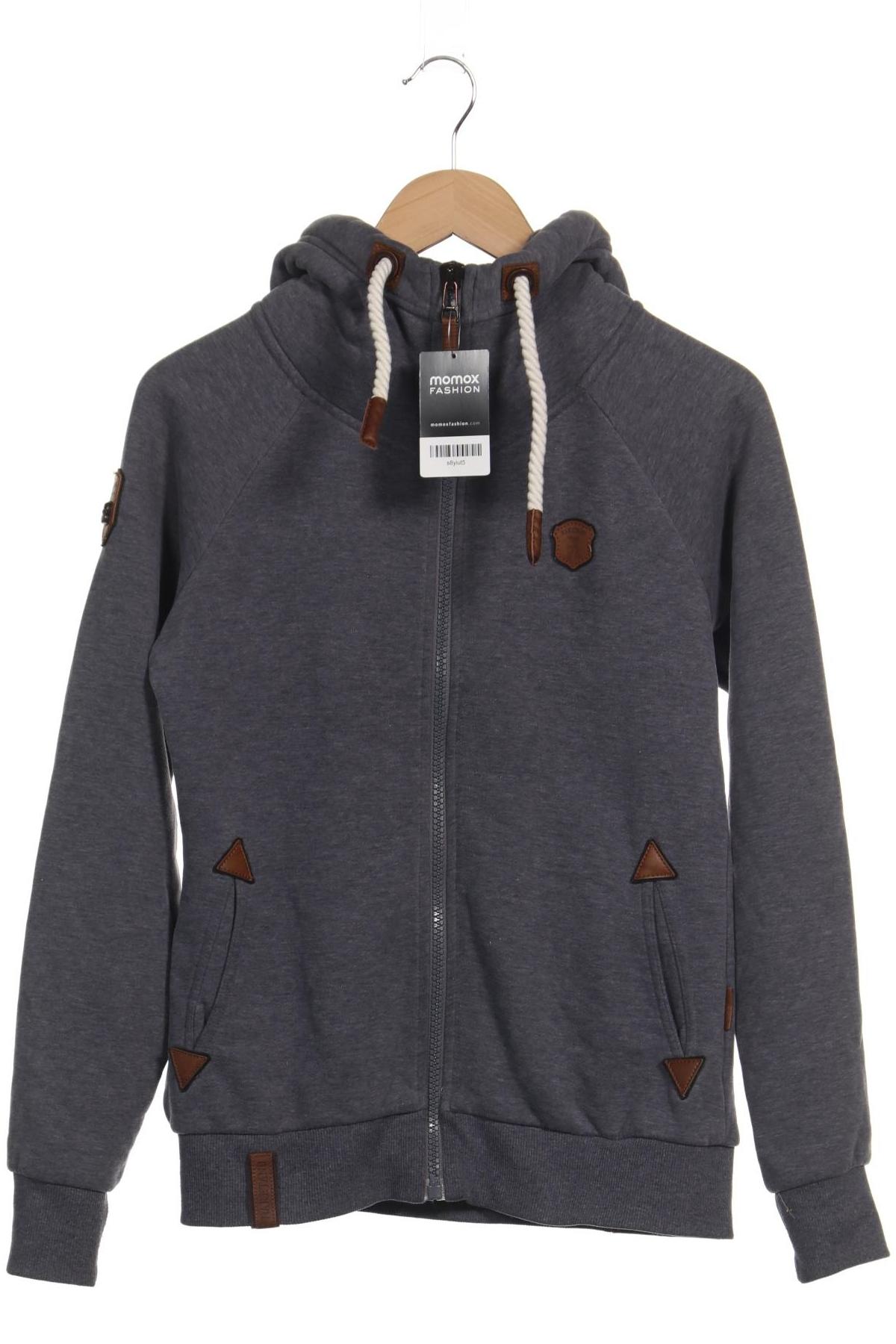 

Naketano Damen Kapuzenpullover, grau, Gr. 38