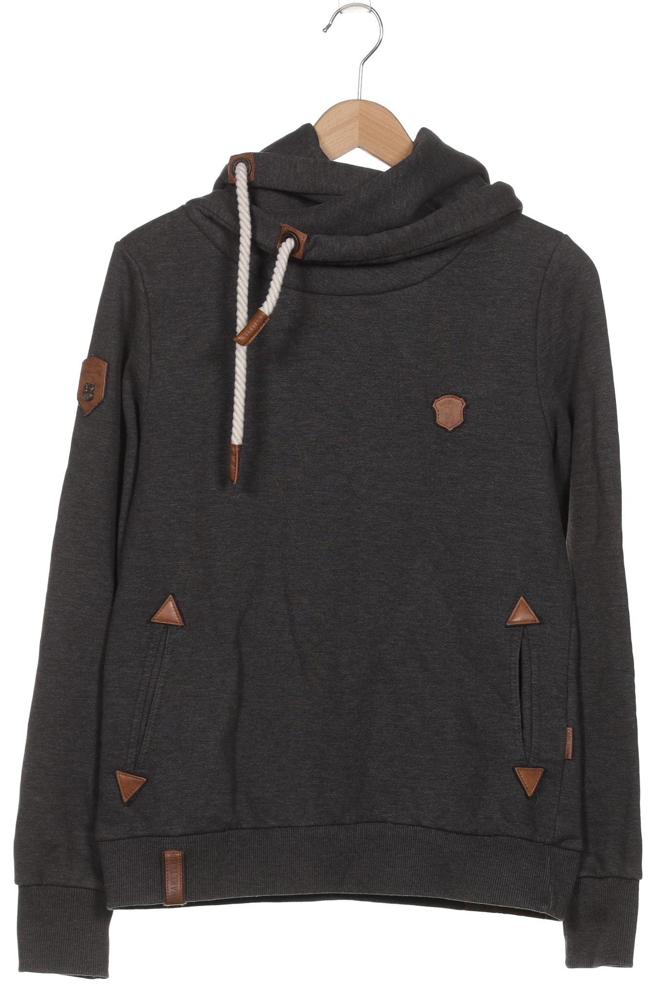 

Naketano Damen Kapuzenpullover, grau, Gr. 42
