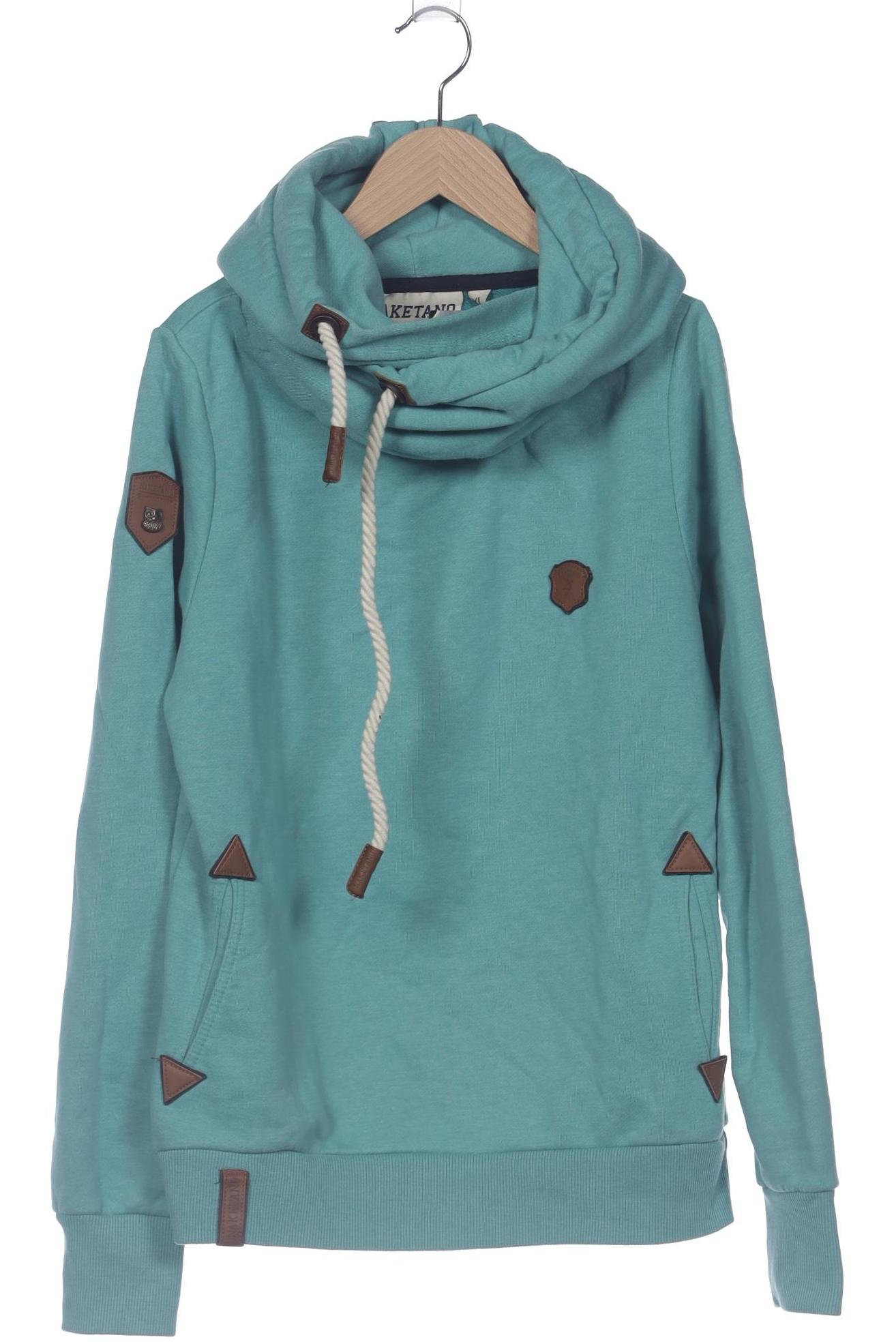 

Naketano Damen Kapuzenpullover, türkis, Gr. 44