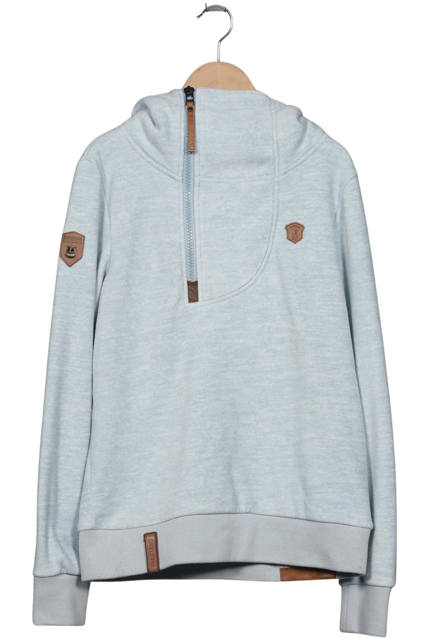 

Naketano Damen Kapuzenpullover, hellblau, Gr. 38