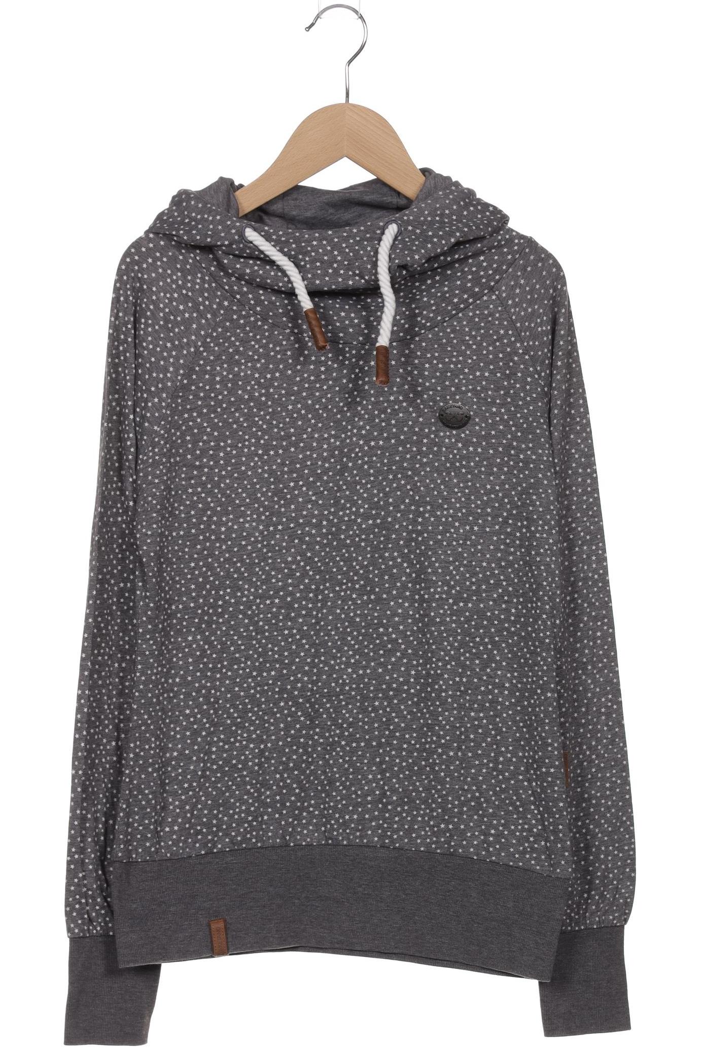 

Naketano Damen Kapuzenpullover, grau, Gr. 36