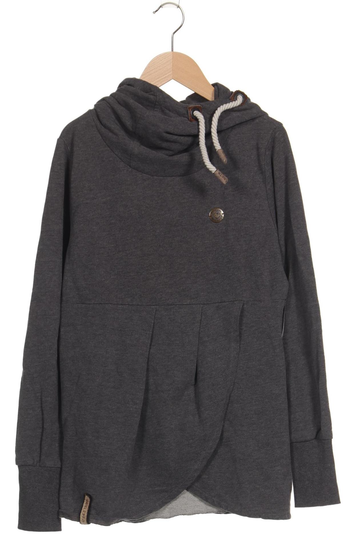 

Naketano Damen Kapuzenpullover, grau, Gr. 38