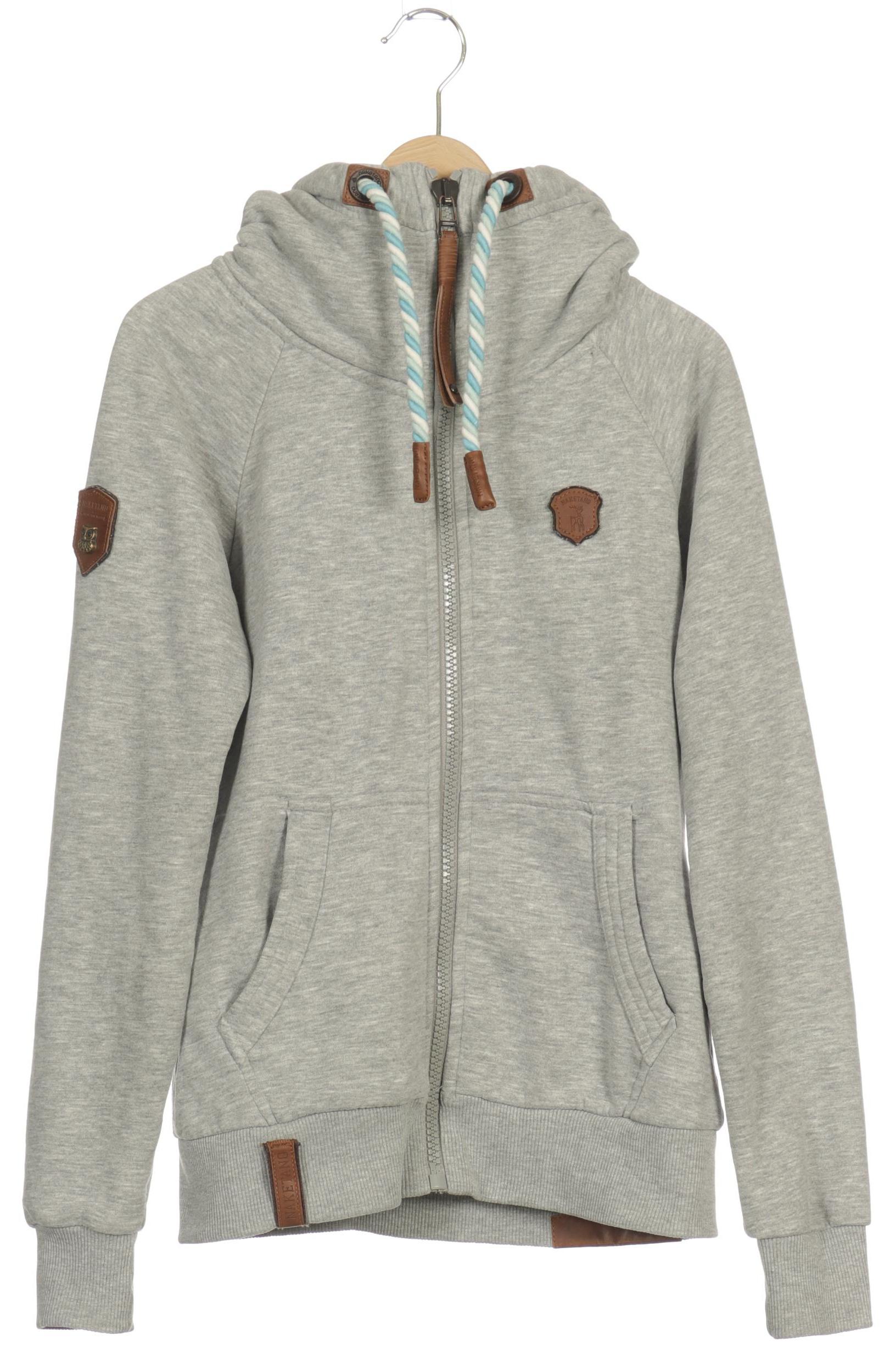 

Naketano Damen Kapuzenpullover, grau, Gr.