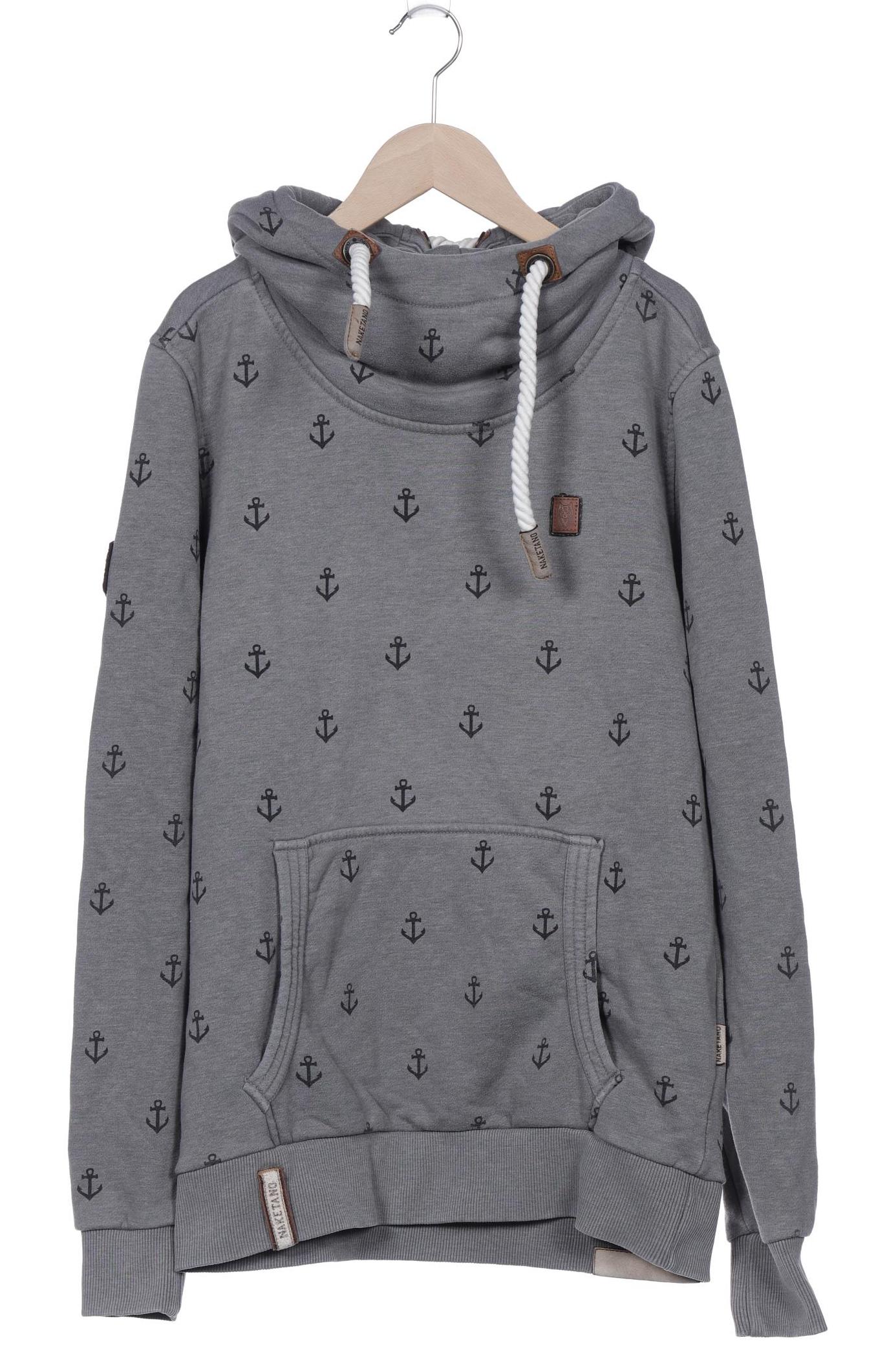 

Naketano Damen Kapuzenpullover, grau, Gr. 36