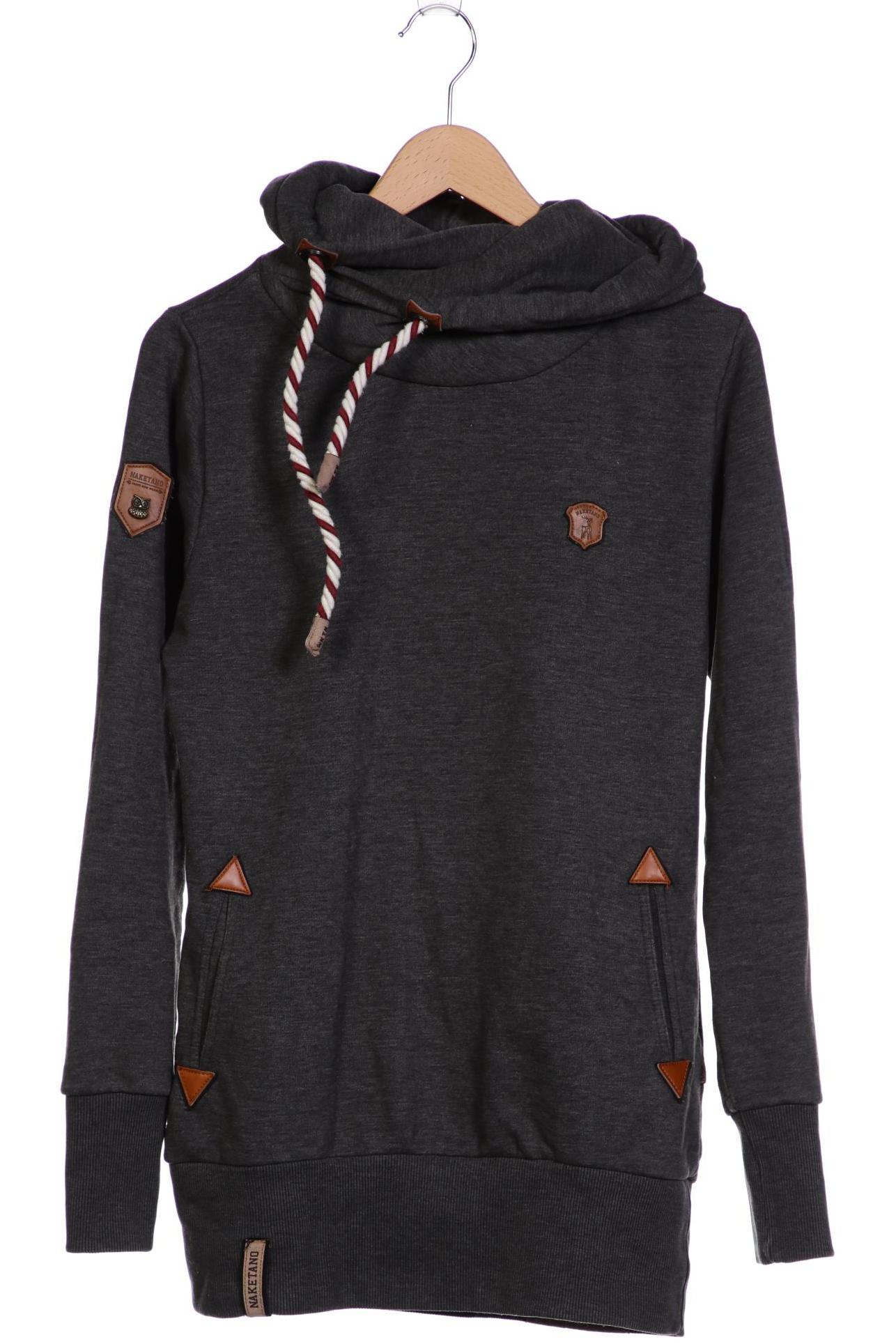 

Naketano Damen Kapuzenpullover, grau, Gr. 42