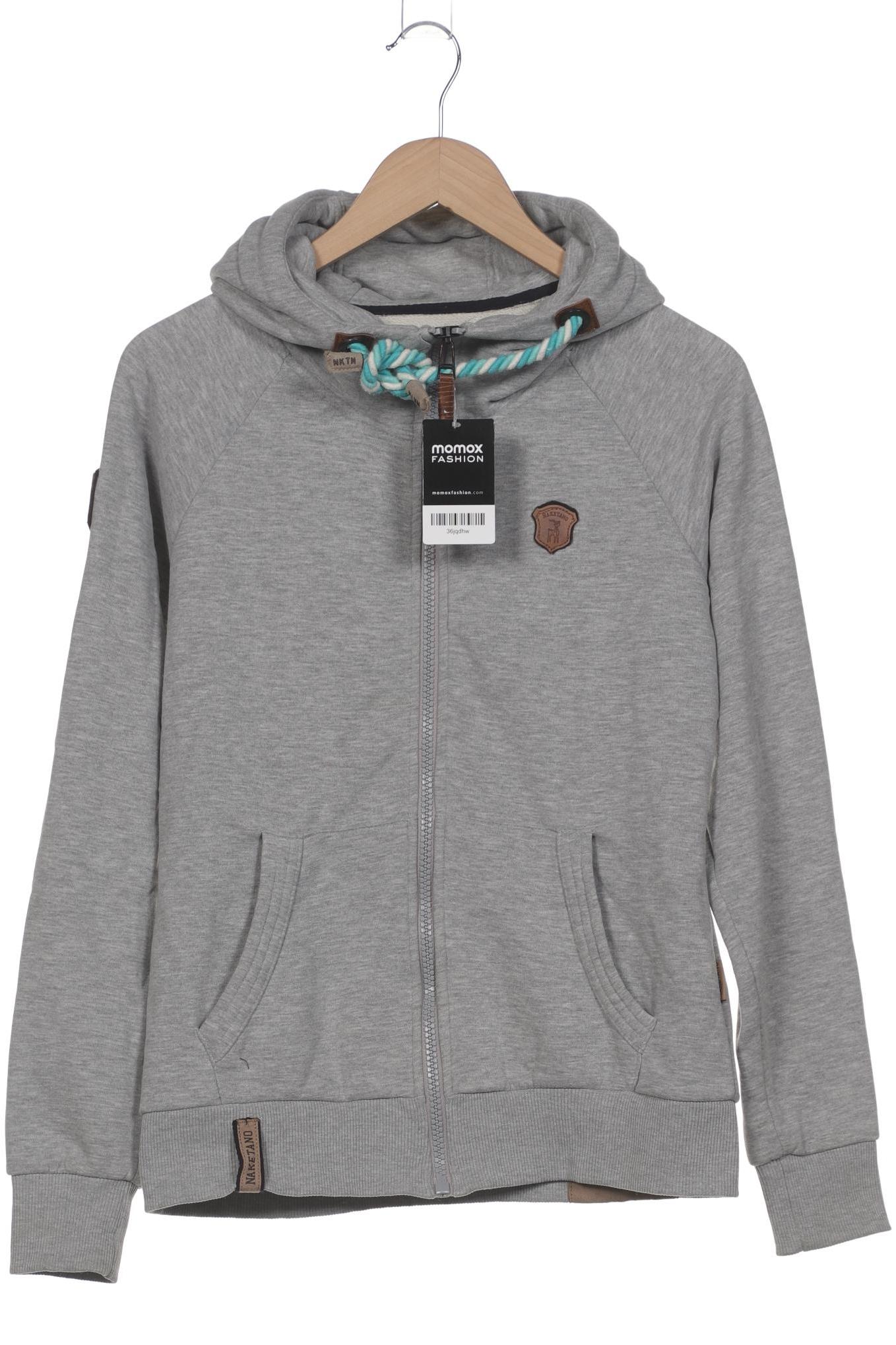 

Naketano Damen Kapuzenpullover, grau, Gr. 38