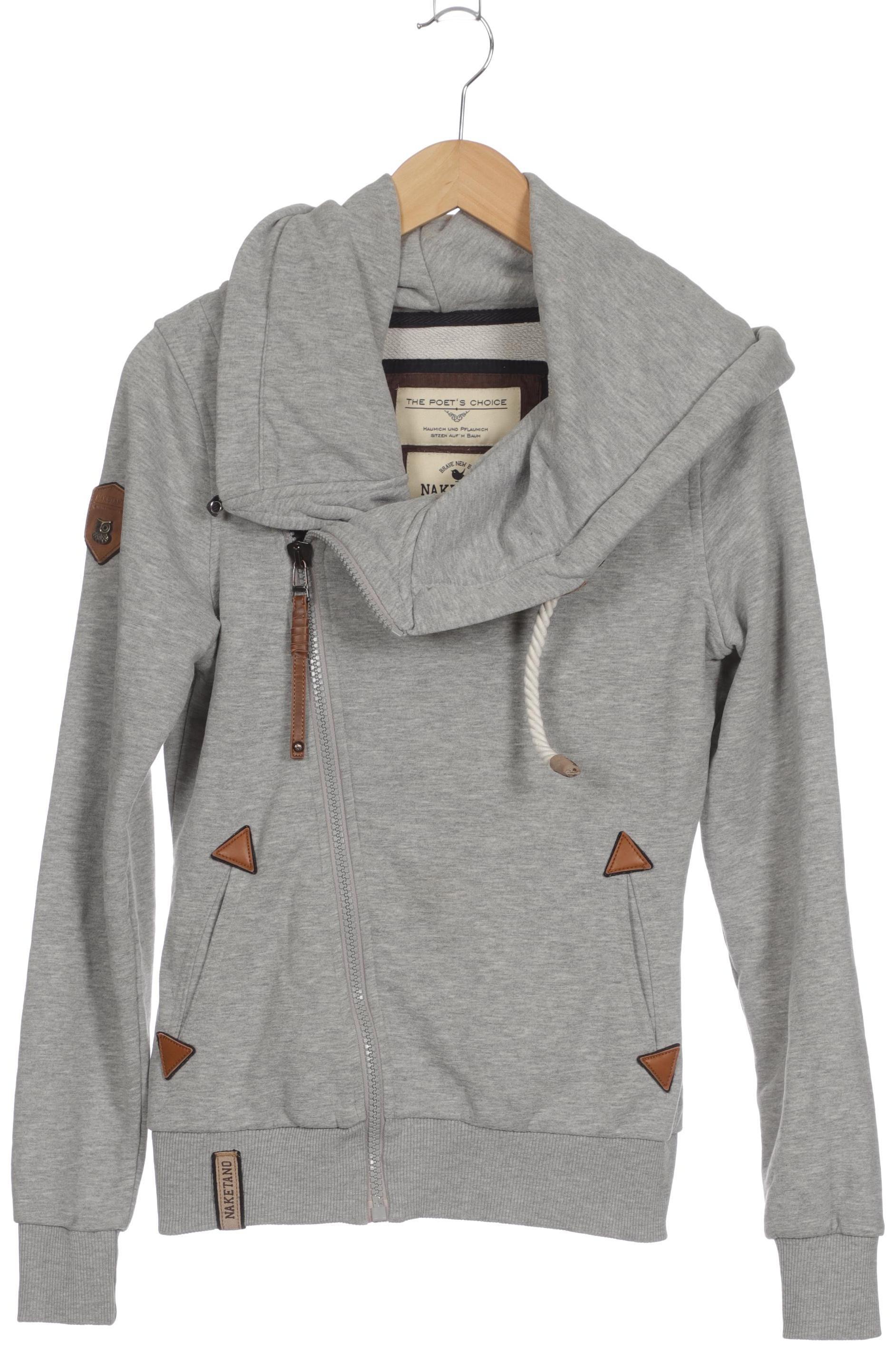 

Naketano Damen Kapuzenpullover, grau, Gr.