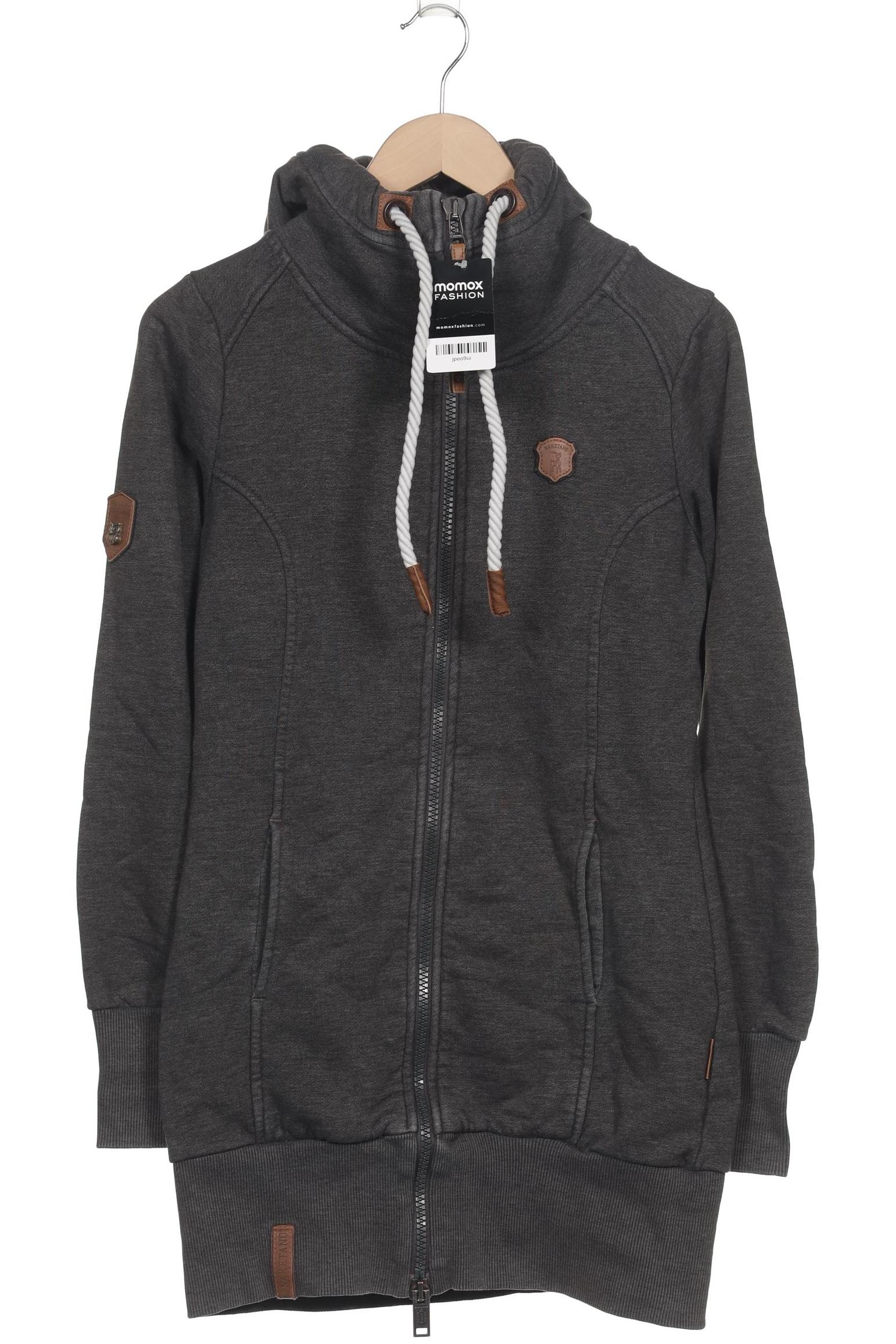 

Naketano Damen Kapuzenpullover, grau, Gr. 38