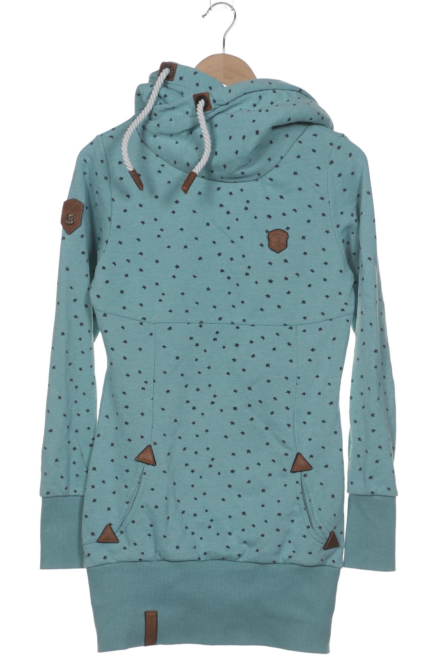 

Naketano Damen Kapuzenpullover, türkis, Gr. 38