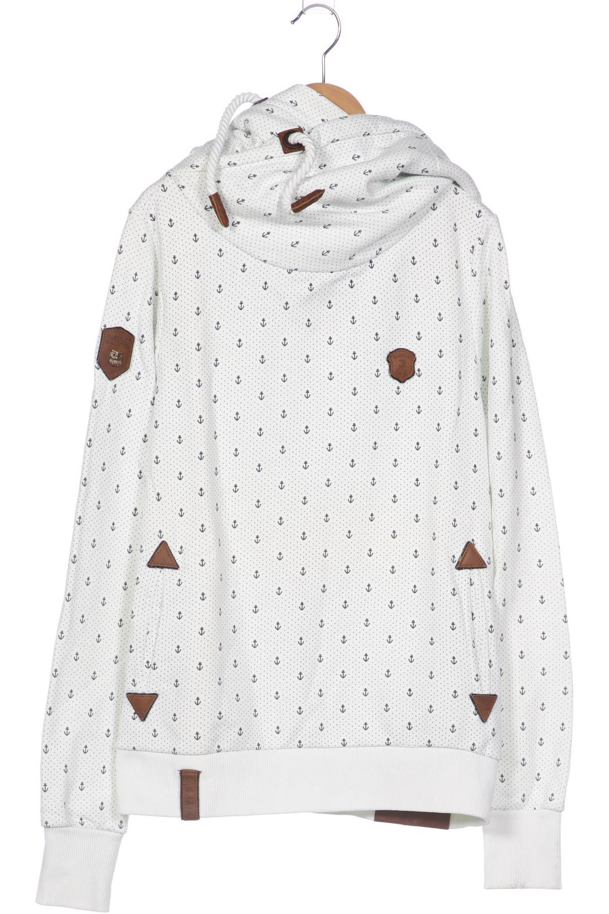 

Naketano Damen Kapuzenpullover, weiß, Gr. 42