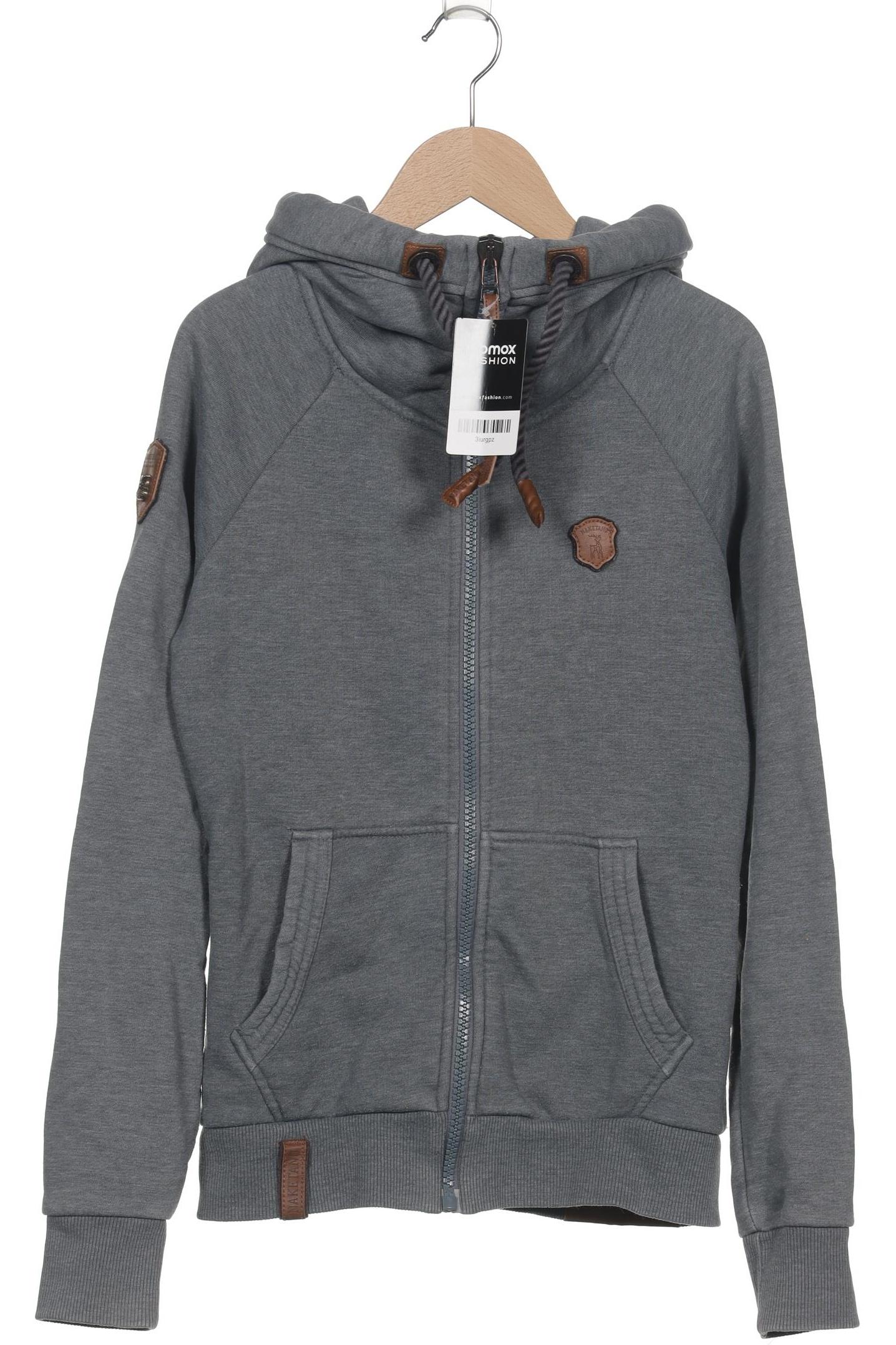 

Naketano Damen Kapuzenpullover, grau, Gr. 36