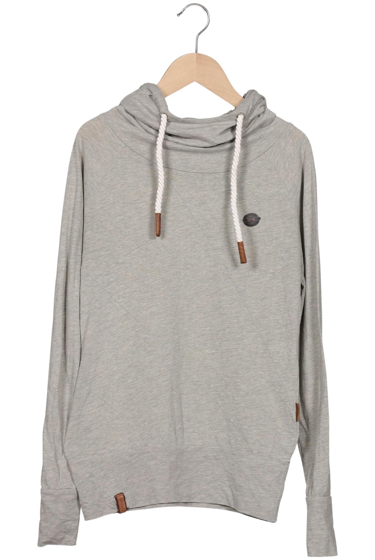 

Naketano Damen Kapuzenpullover, grau, Gr. 34