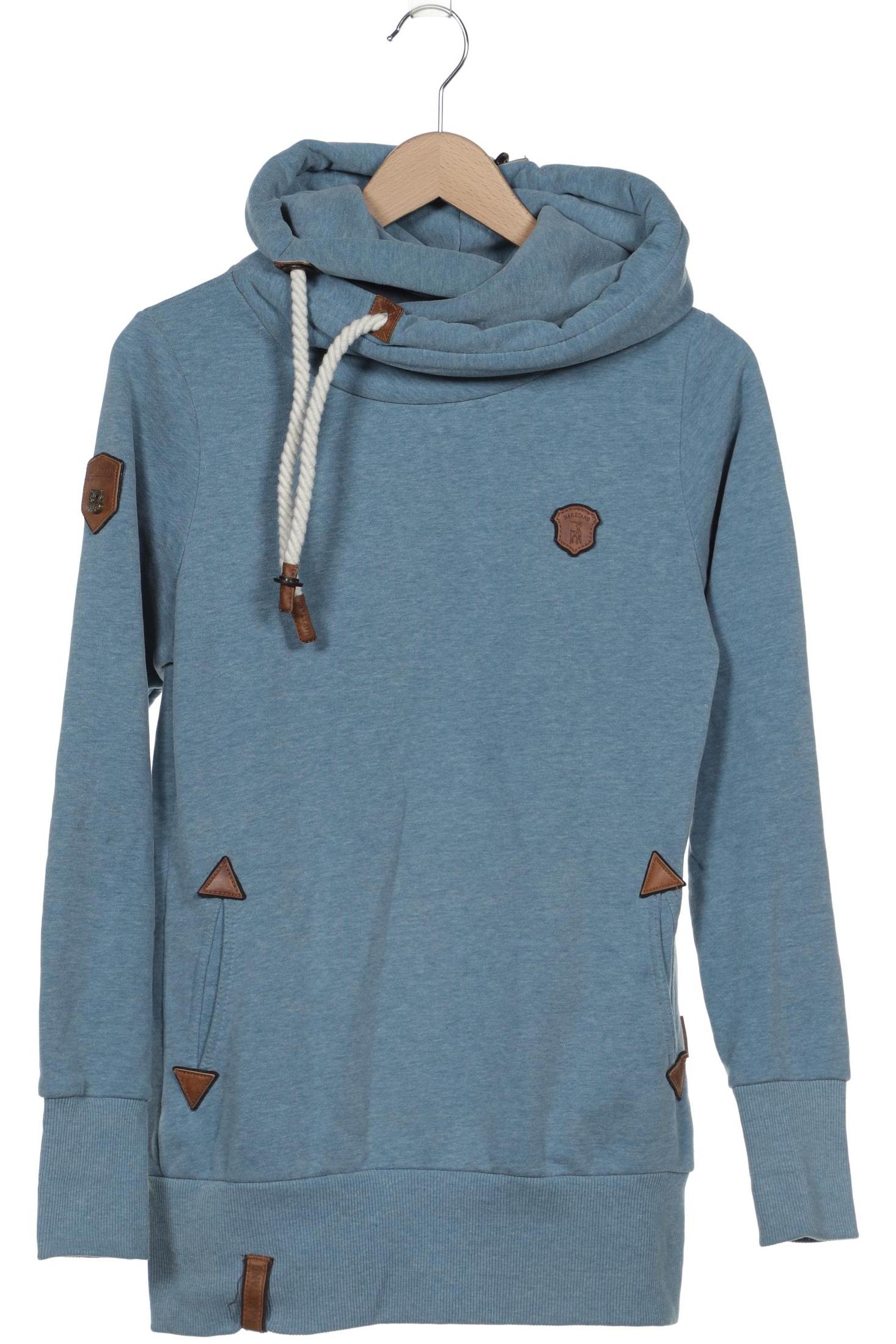 

Naketano Damen Kapuzenpullover, blau, Gr. 38