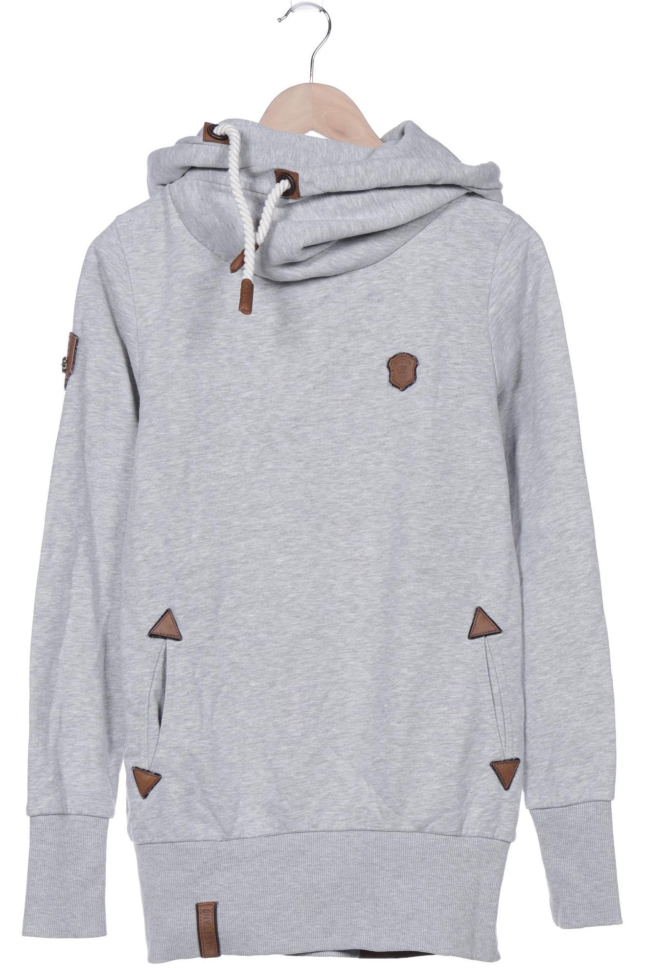 

Naketano Damen Kapuzenpullover, grau, Gr. 38