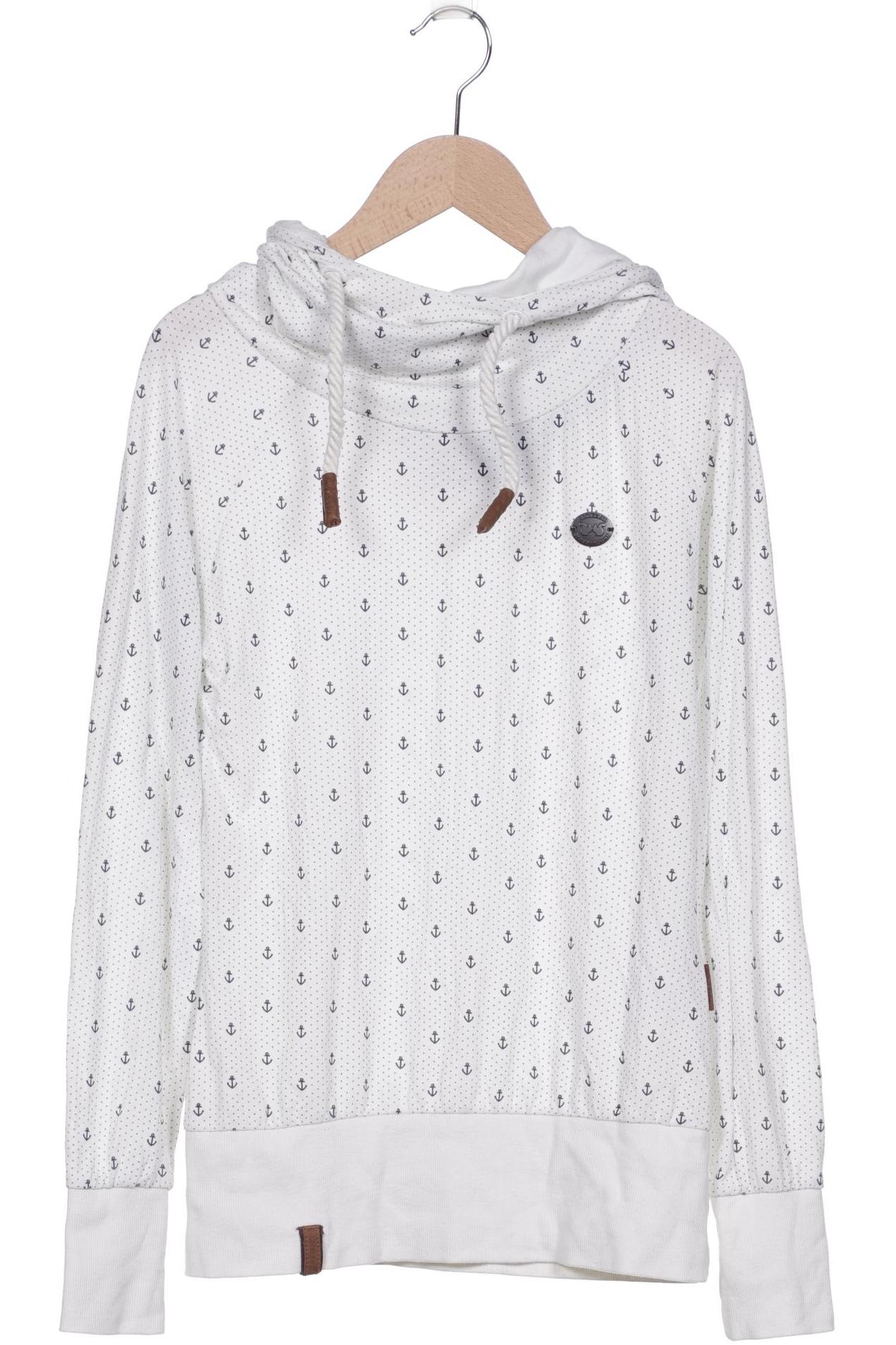 

Naketano Damen Kapuzenpullover, weiß, Gr. 36