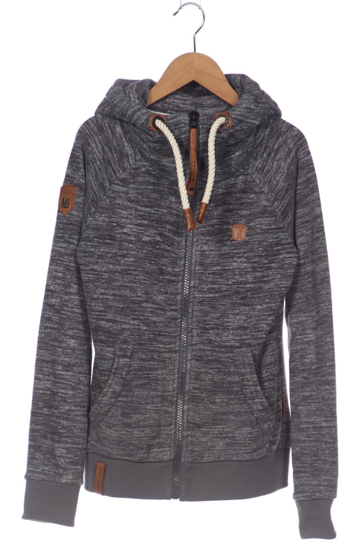 

Naketano Damen Kapuzenpullover, grau, Gr. 36