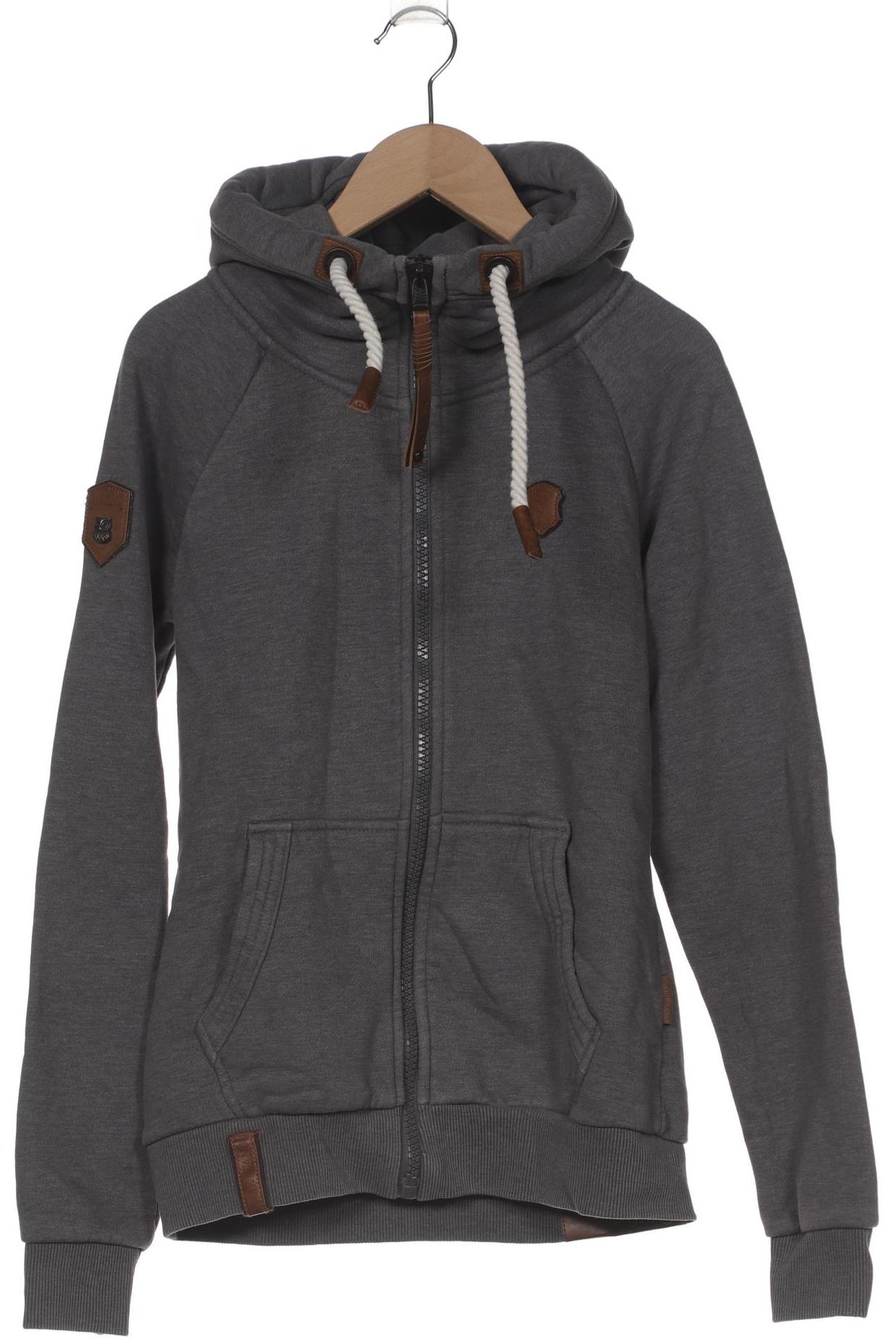 

Naketano Damen Kapuzenpullover, grau, Gr. 36