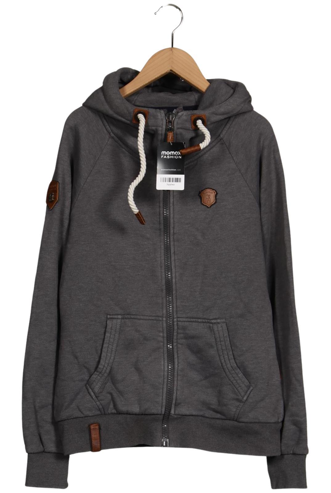 

Naketano Damen Kapuzenpullover, grau, Gr. 38