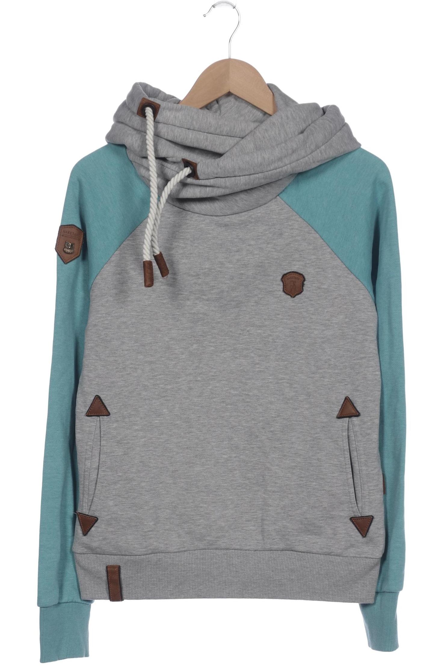

Naketano Damen Kapuzenpullover, grau, Gr. 42