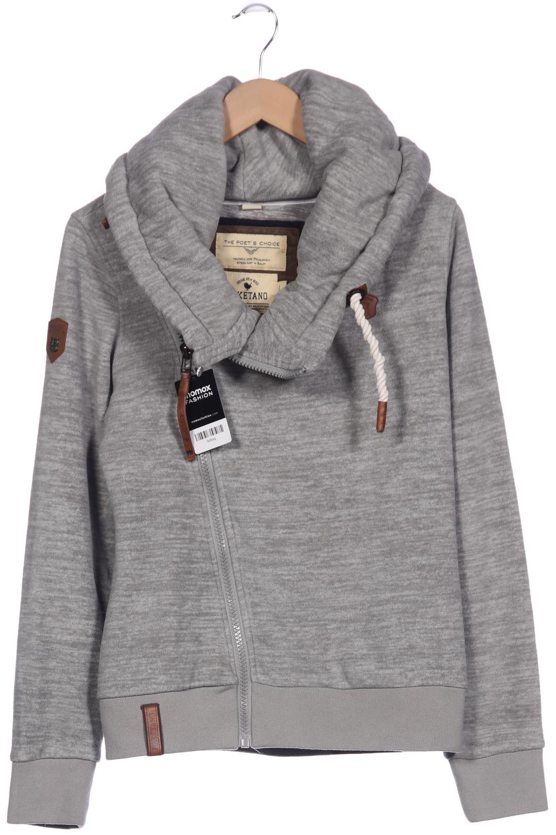 

Naketano Damen Kapuzenpullover, grau, Gr. 42