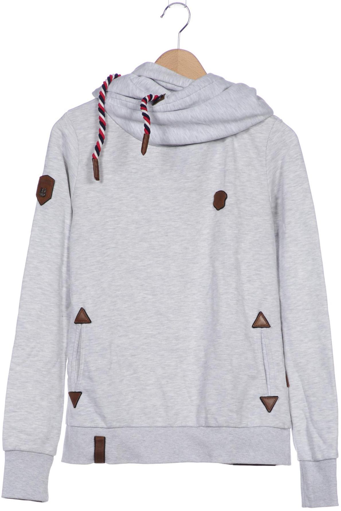 

Naketano Damen Kapuzenpullover, grau, Gr. 42