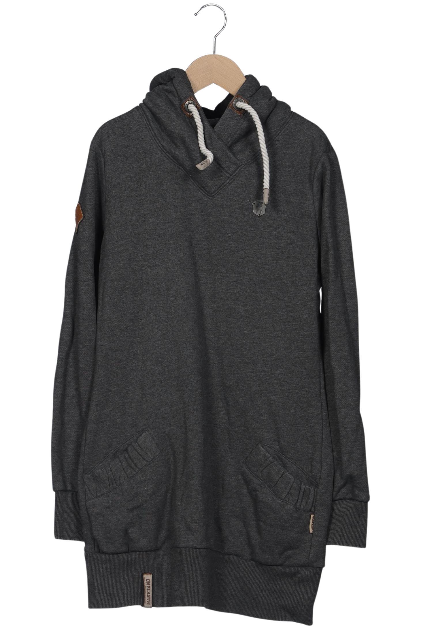 

Naketano Damen Kapuzenpullover, grau, Gr. 38