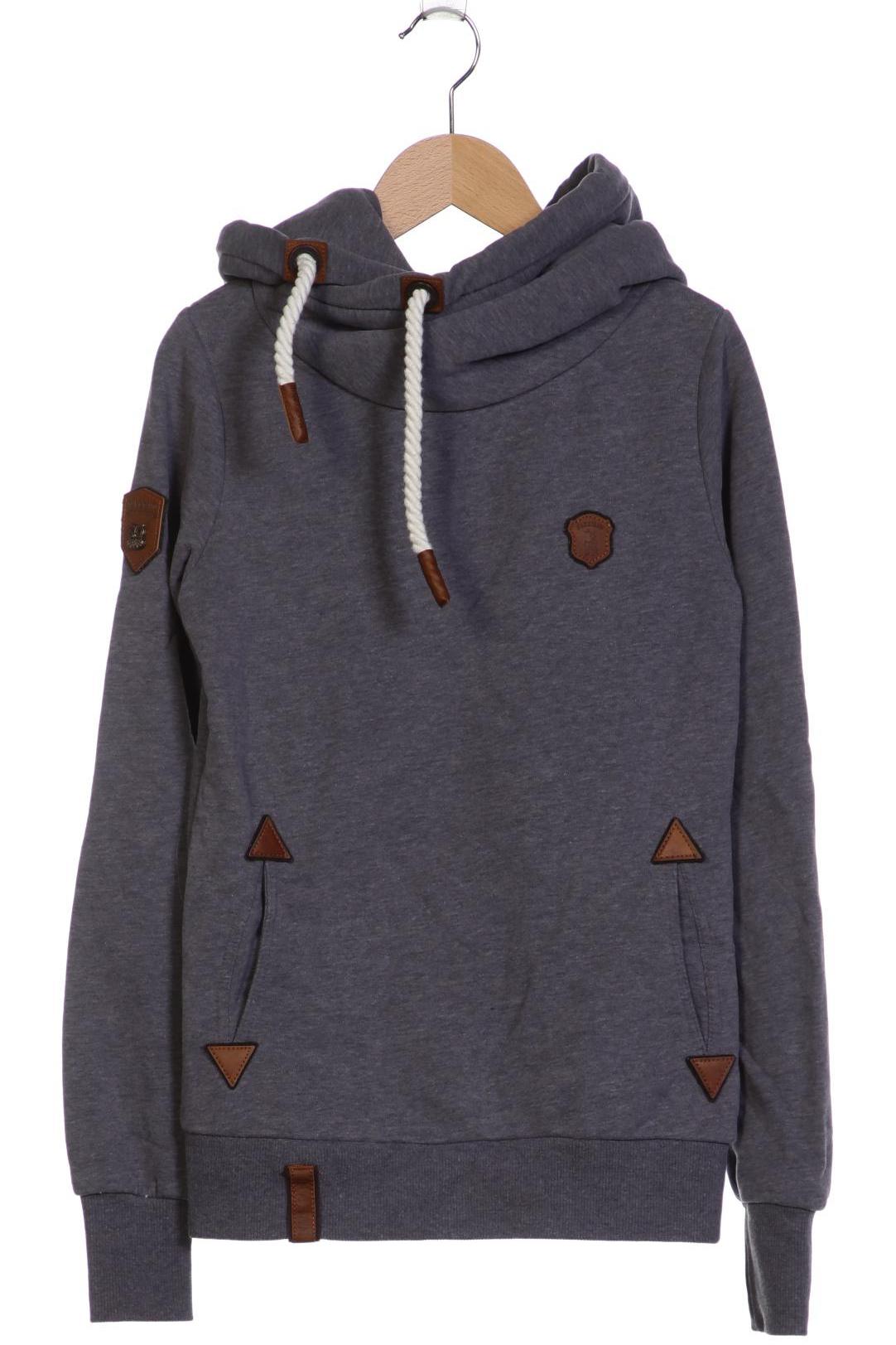 

Naketano Damen Kapuzenpullover, grau, Gr. 34