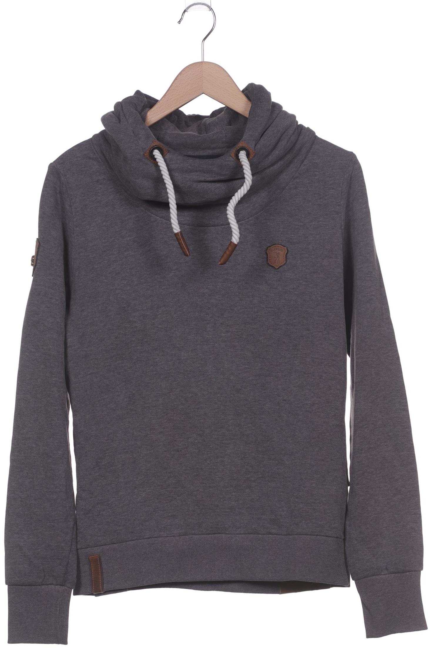 

Naketano Damen Kapuzenpullover, grau, Gr. 44